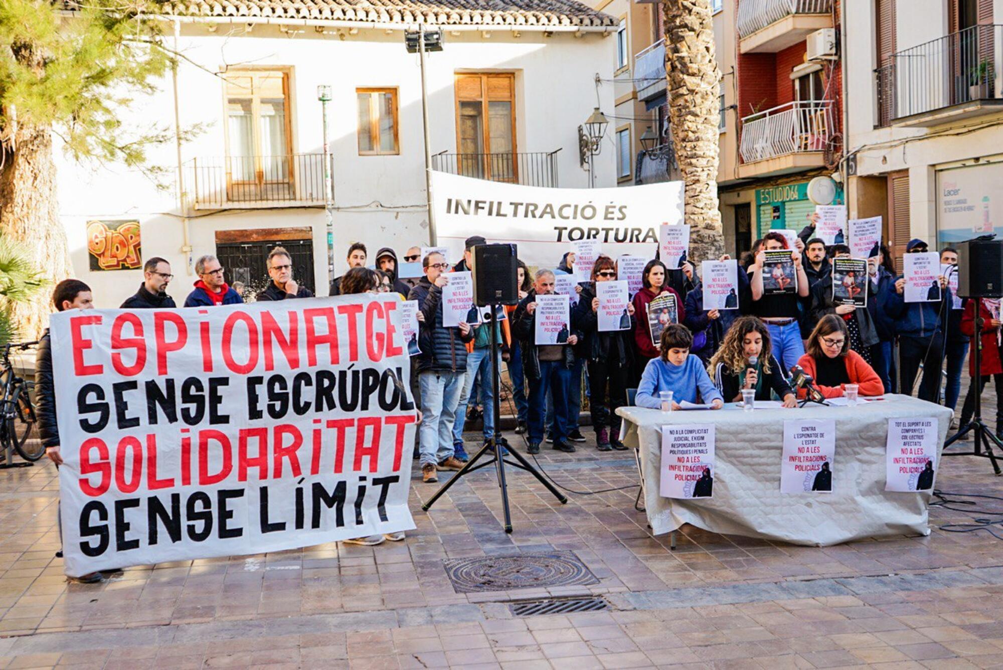 Presentación querella Valencia infiltrado