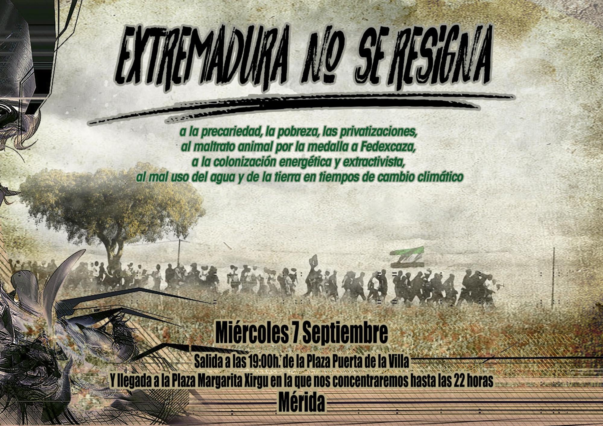 Extremadura no se resigna