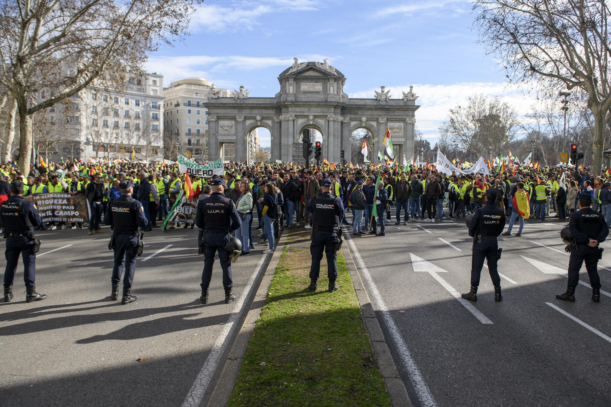 Protesta tractores Madrid - 2