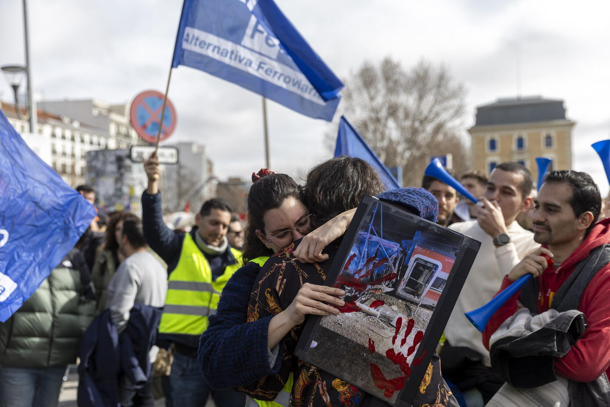 Huelga ferroviarios Atocha - 6