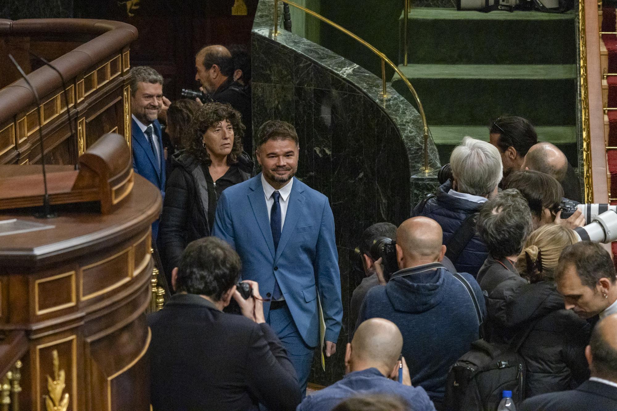 Debate investidura Pedro Sánchez 7 Gabriel Rufián 