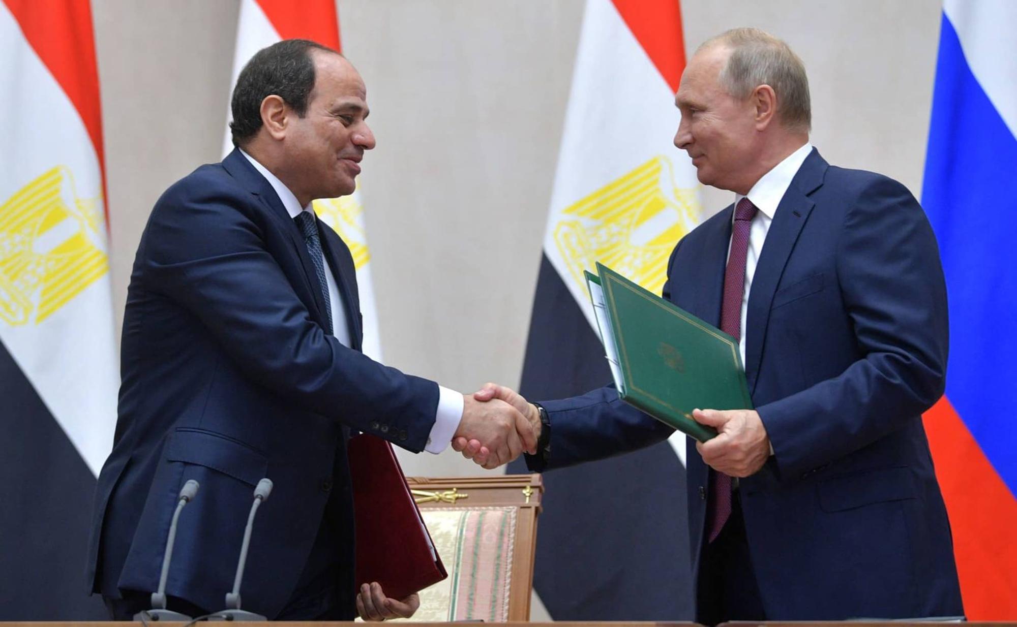 Putin y Al Sisi