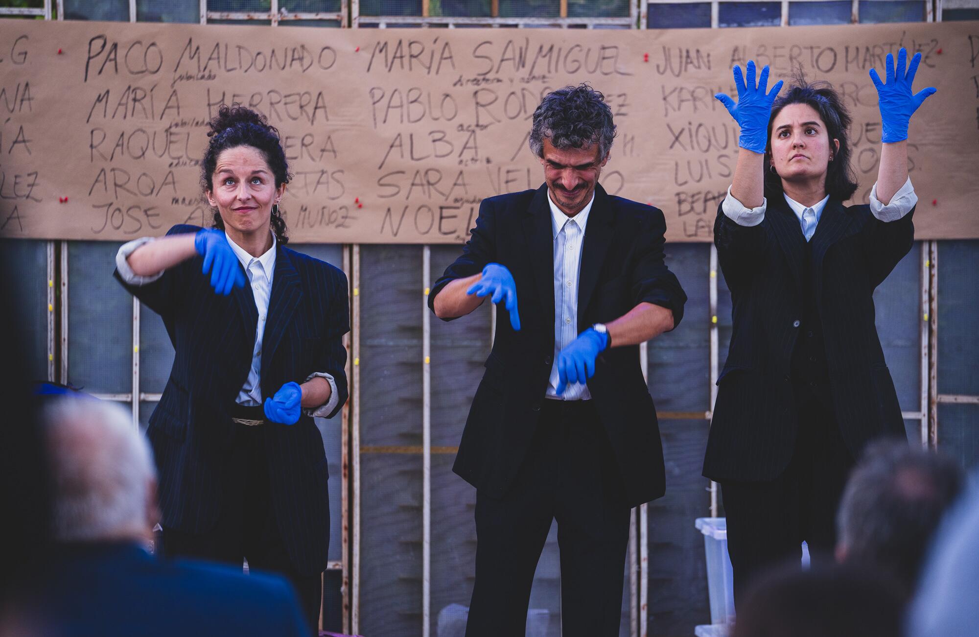 Representación de la obra ‘Federico. No hay olvido ni sueño: carne viva’ en Valderrubio (Granada)