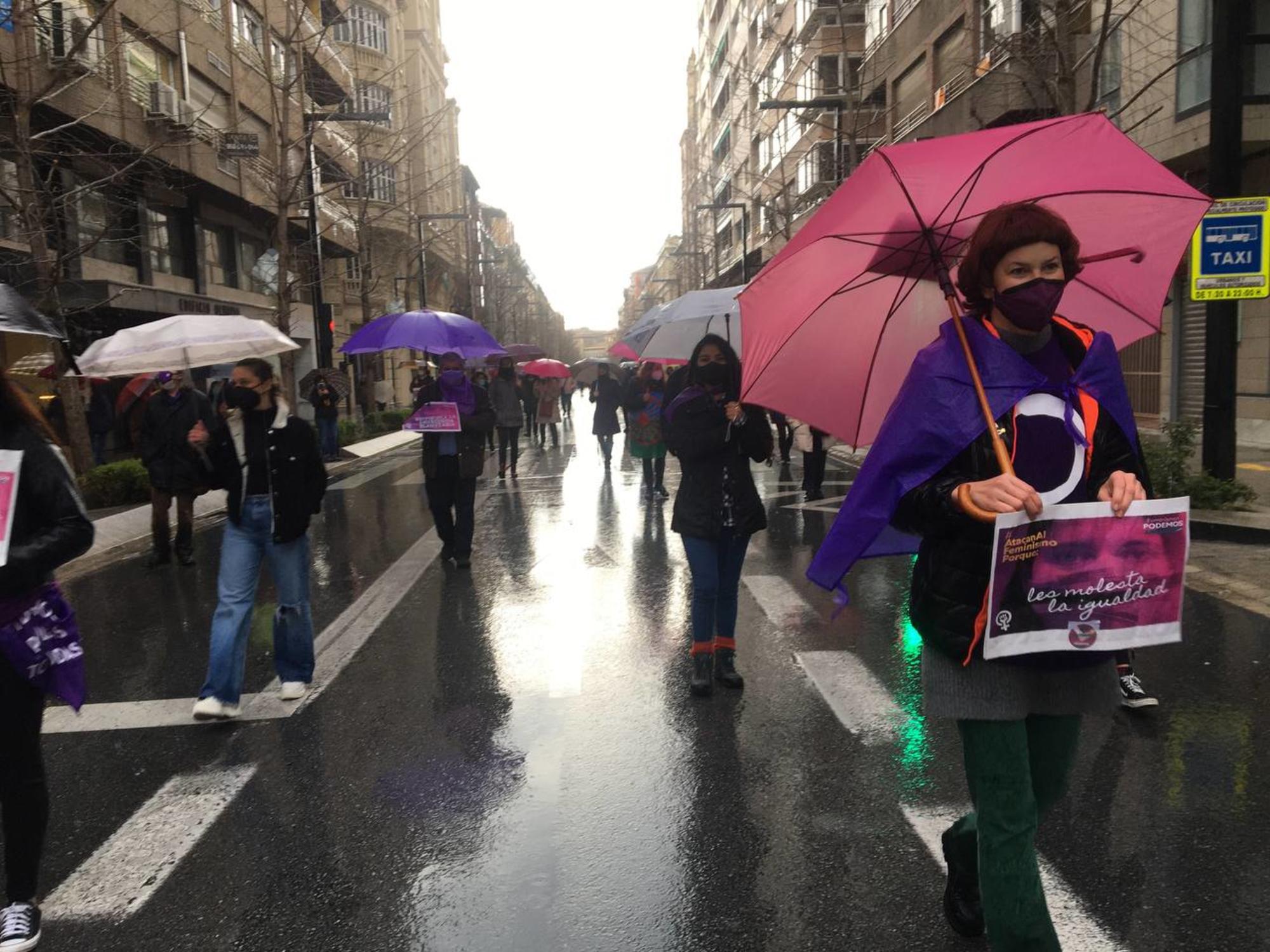 8M2021 Granada Manifestación