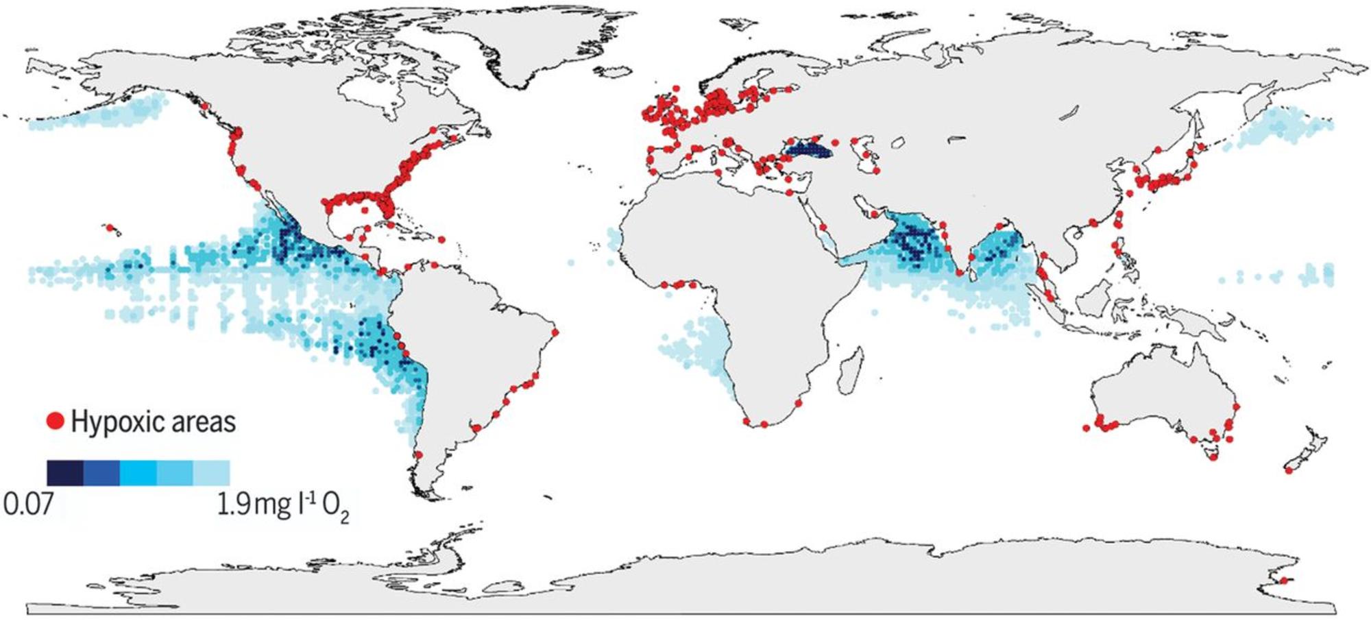 zonas muertas oceano