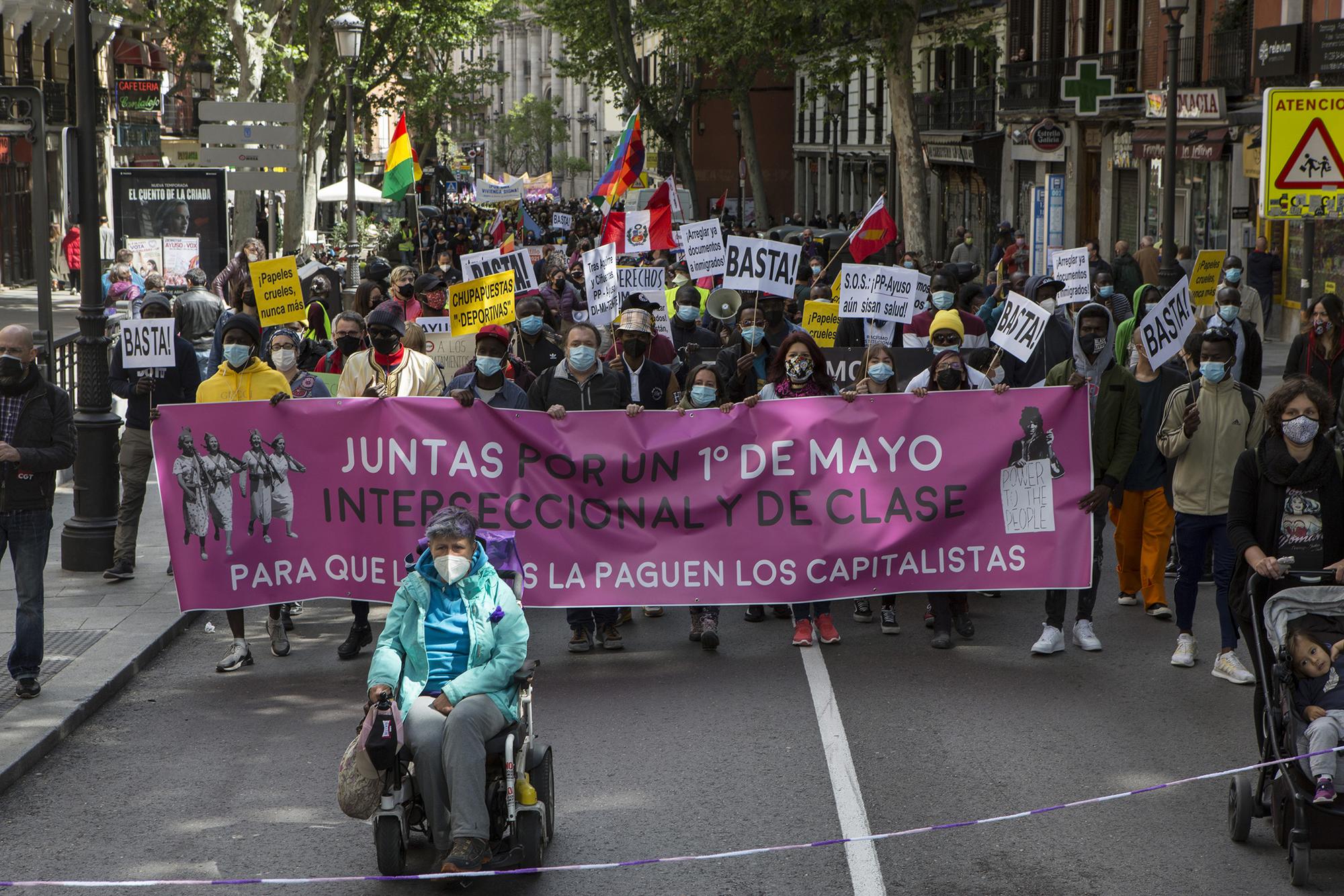 manifestación por un 1ºde Mayo interseccional y de clase - 3