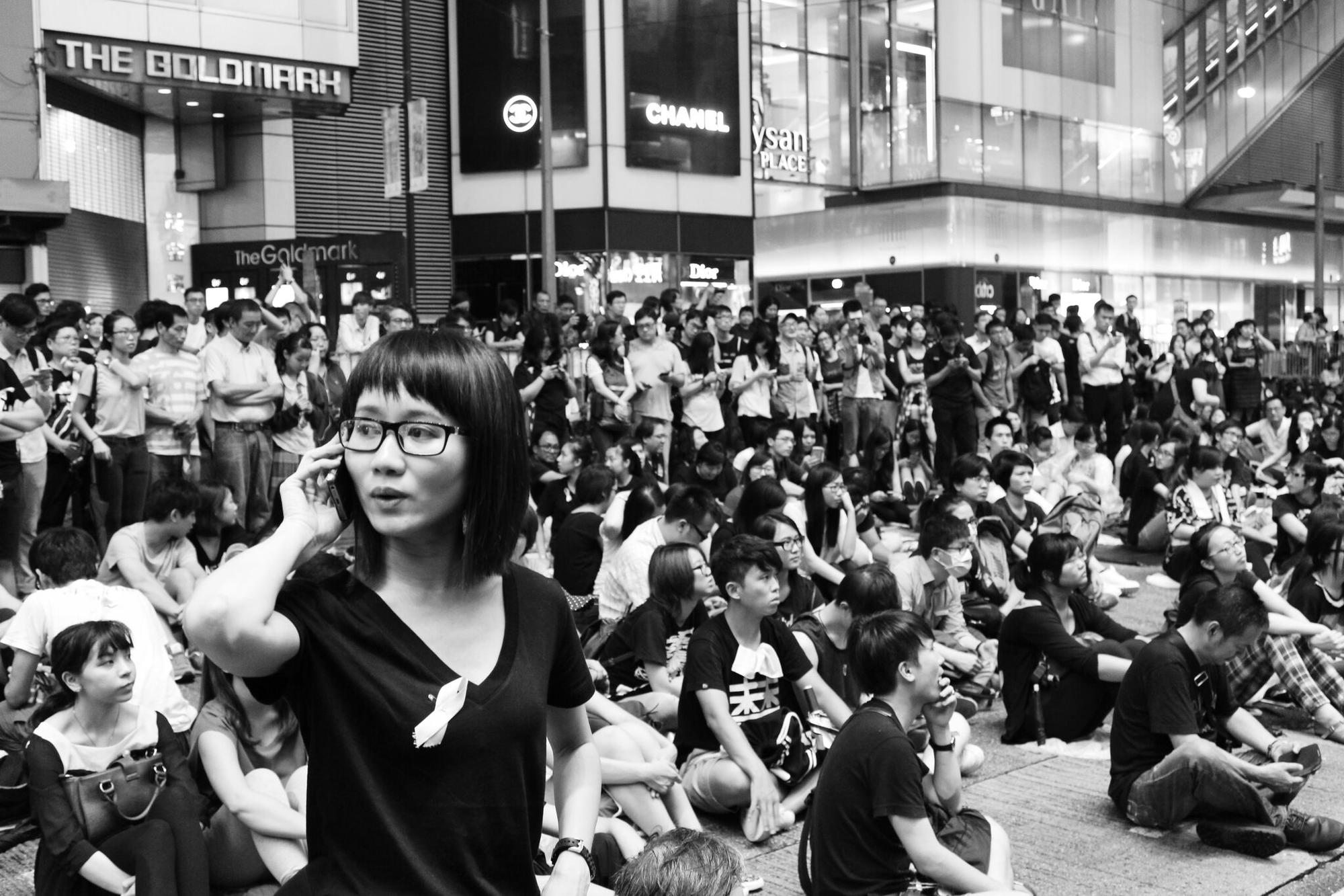 La revolución de los paraguas en Hong Kong 6