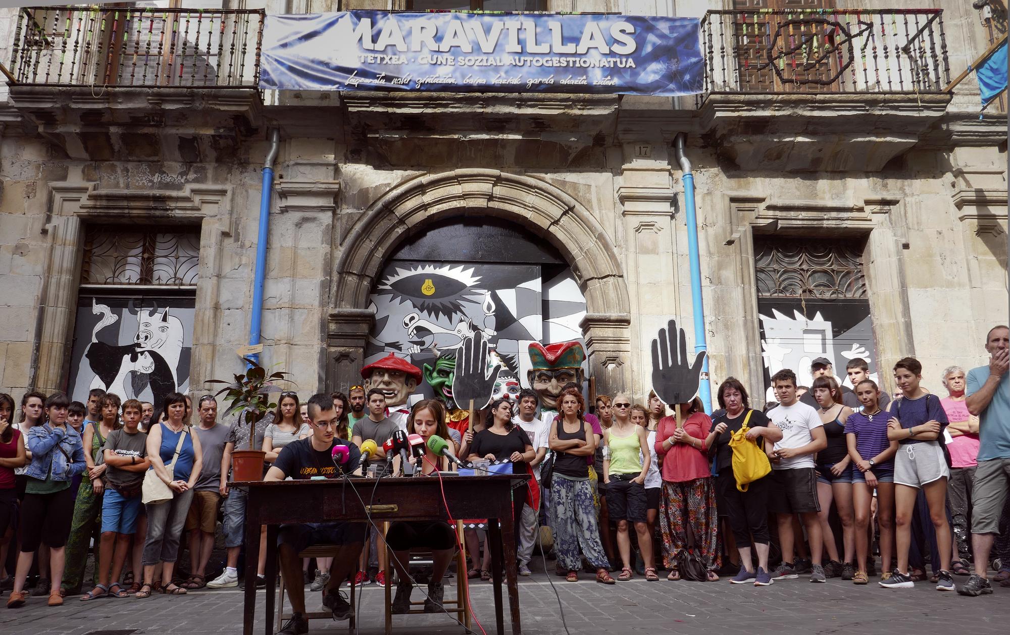 Rueda de prensa gaztetxe maravillas