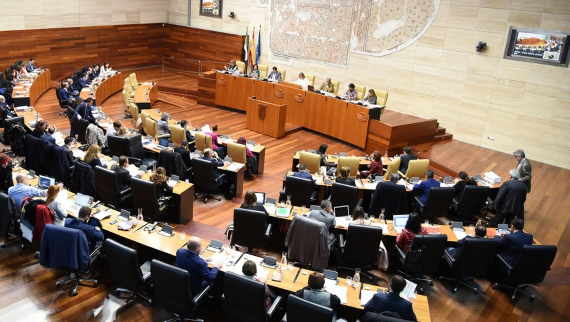 Asamblea Extremadura zoom