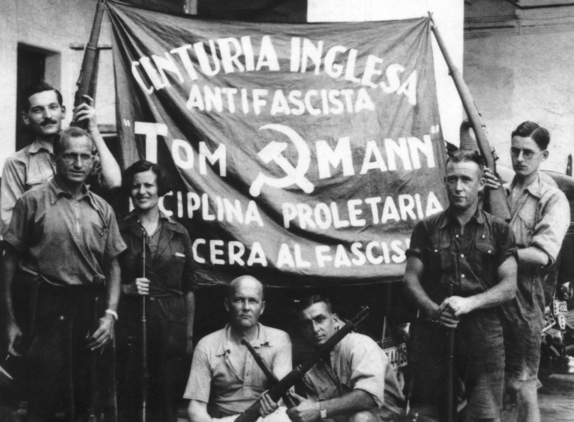 Centuria Tom Mann, Barcelona, septiembre 1936