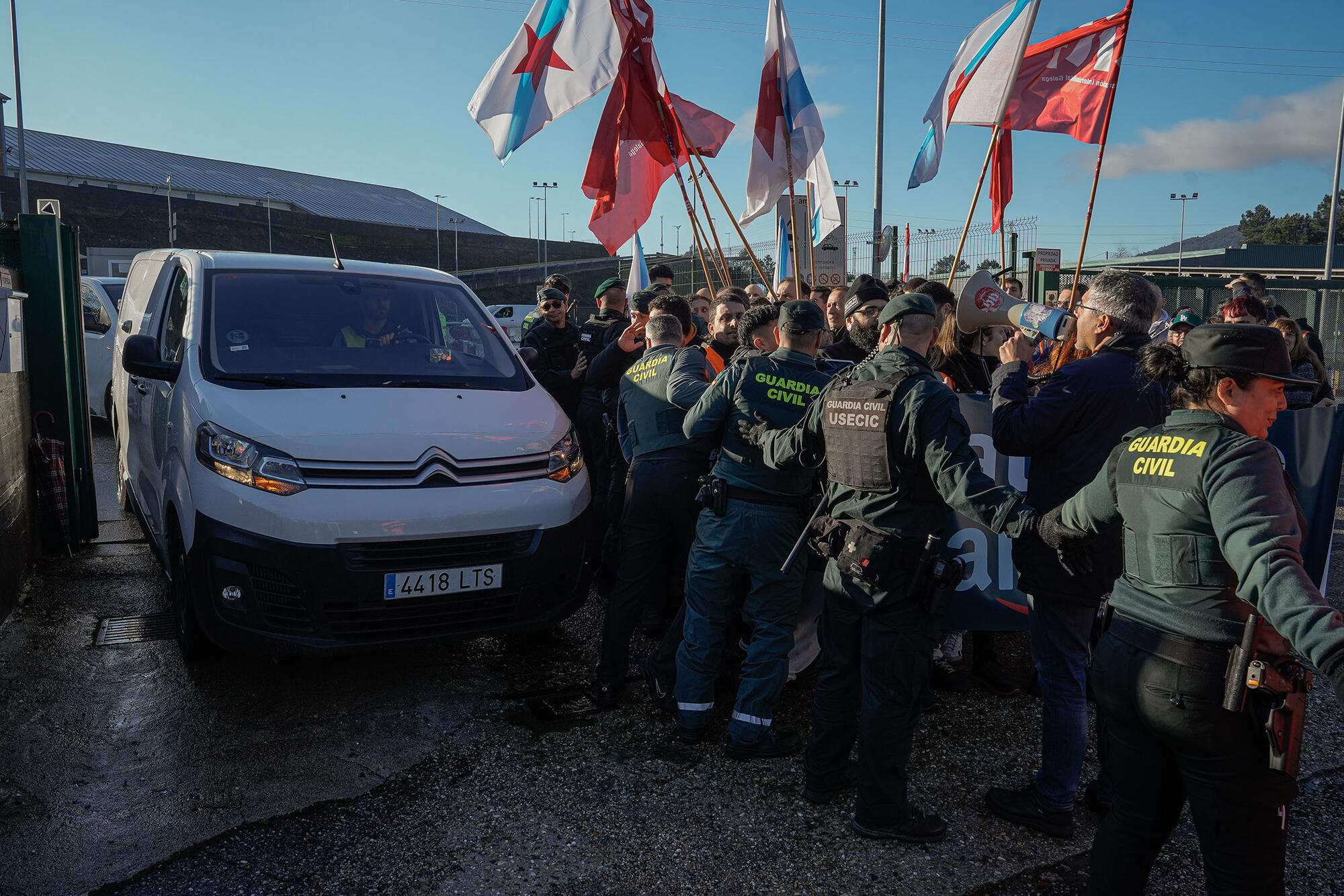 Huelga Amazon Porriño 1