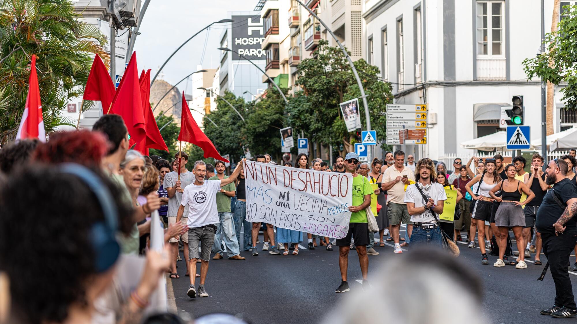 Canarias frena el desahucio de una mujer con cáncer terminal.