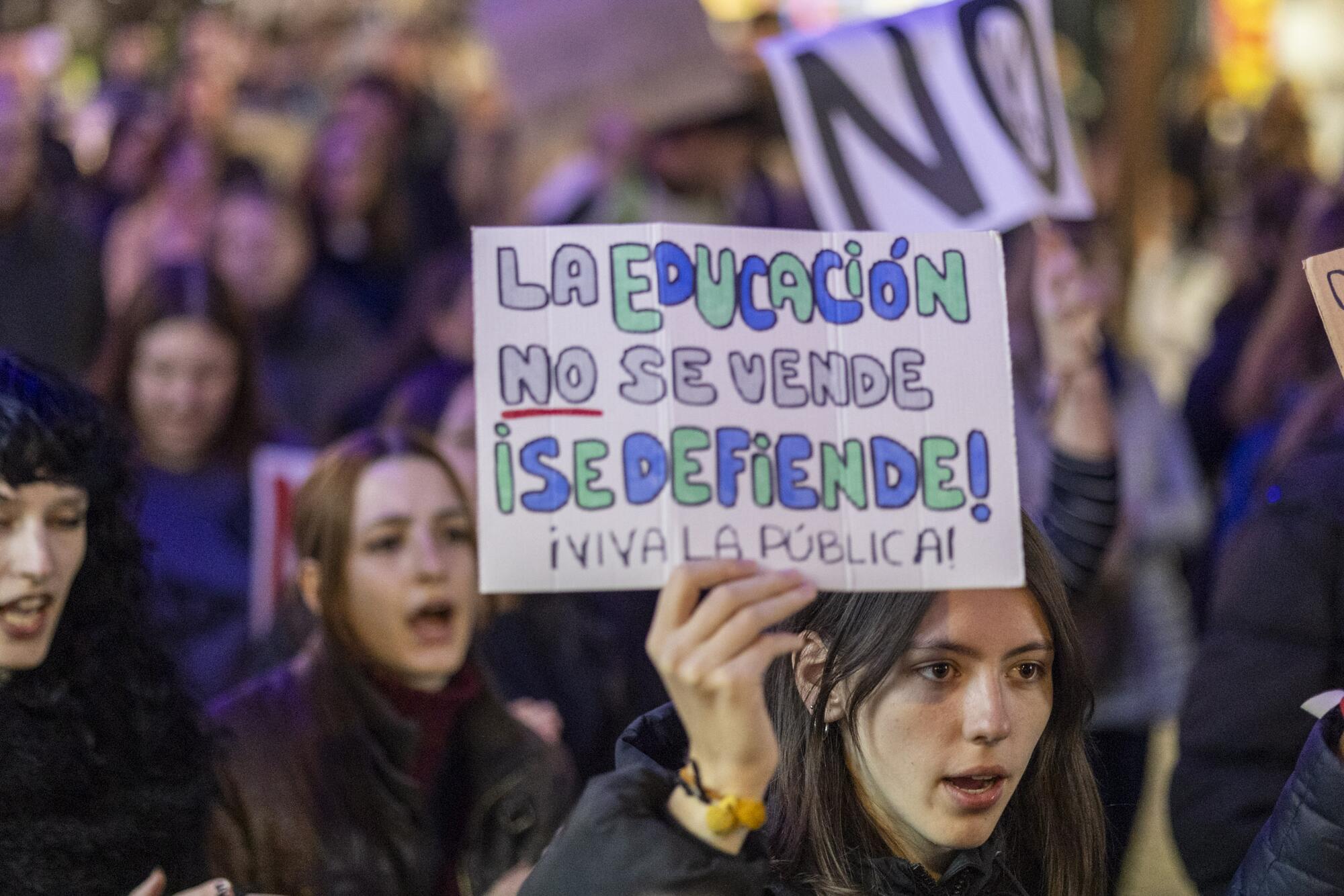 Manifestación defensa de la Universidad pública 27-11-25 - 2