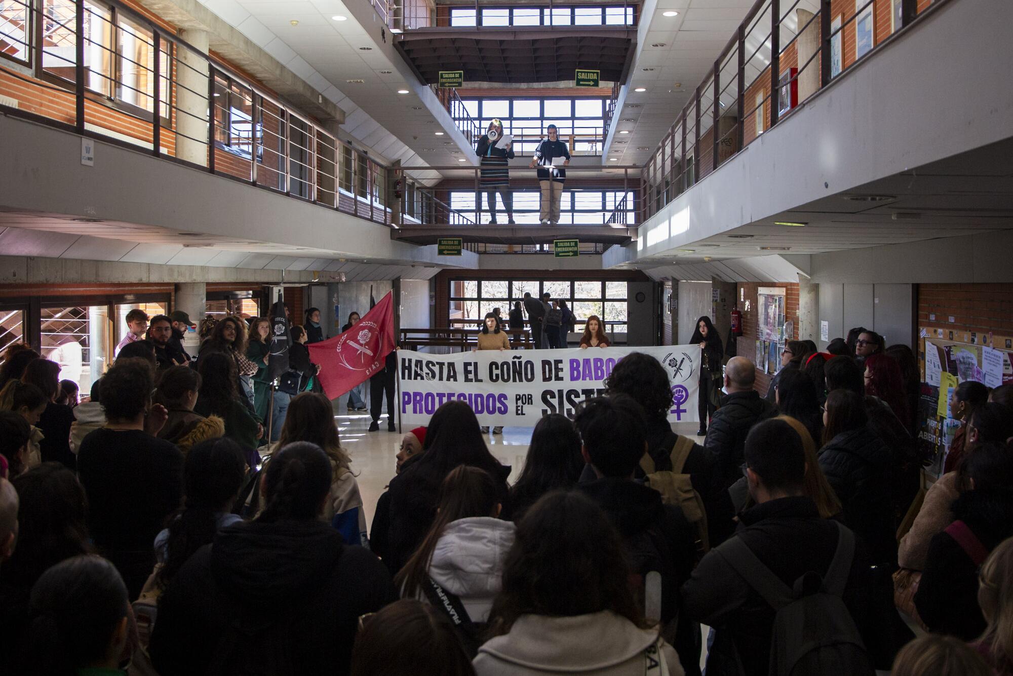 Concentración Violencia sexual UCLM 2