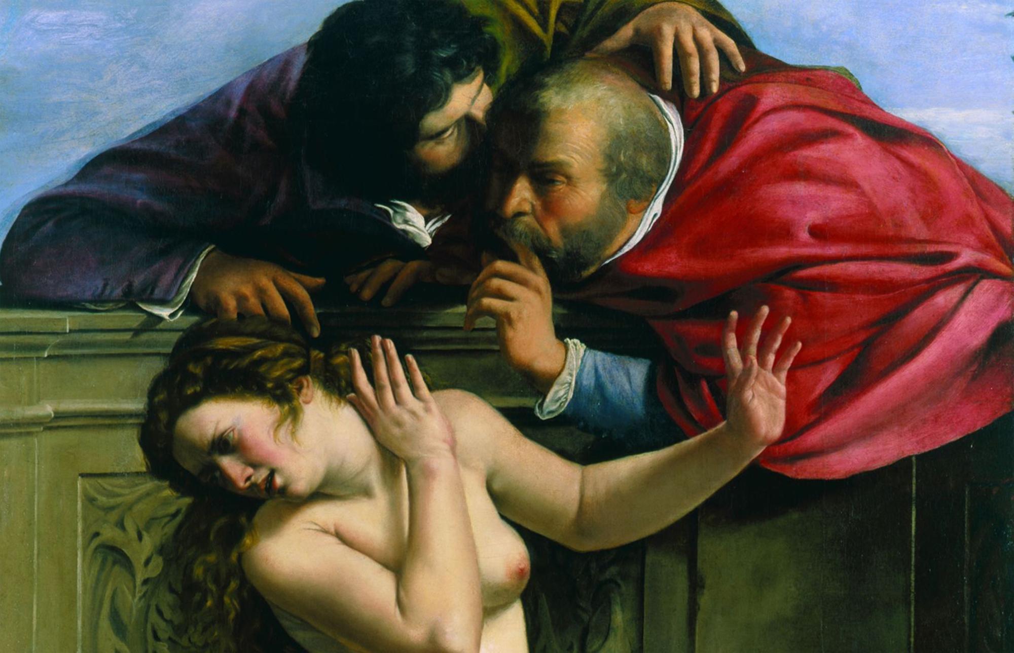 Agresiones sexuales en la pintura