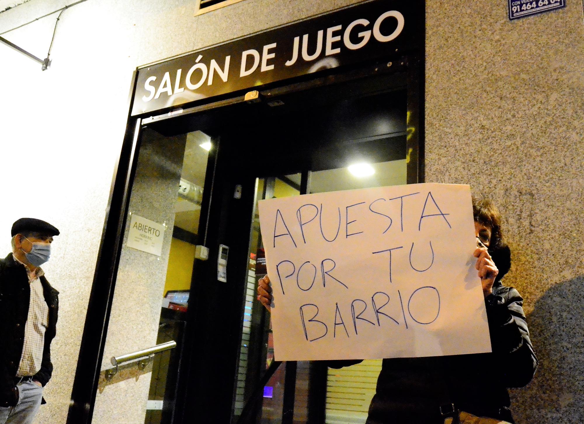 Protesta Aluche Casas de apuestas 4