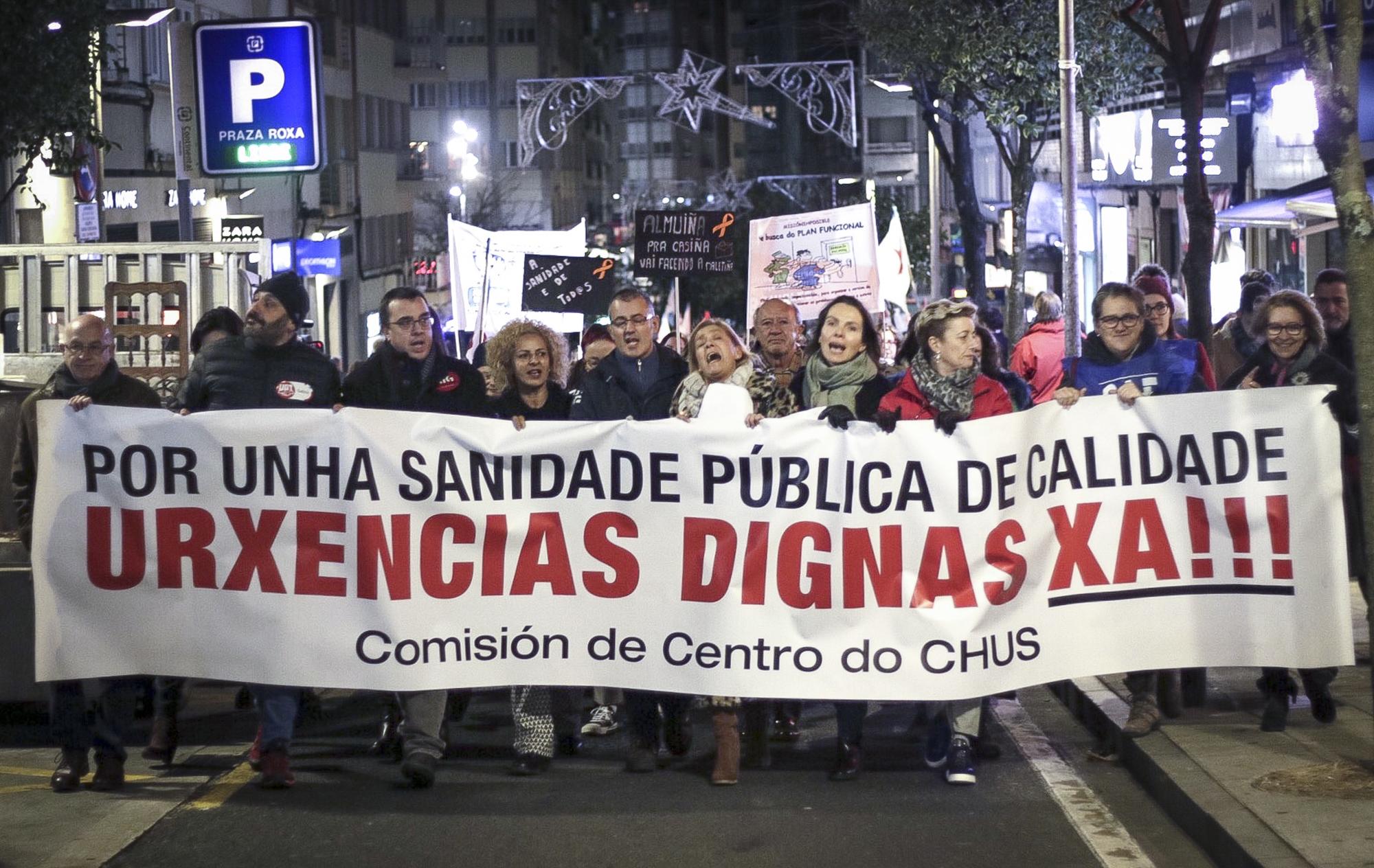 manifestación sanidade compostela 3