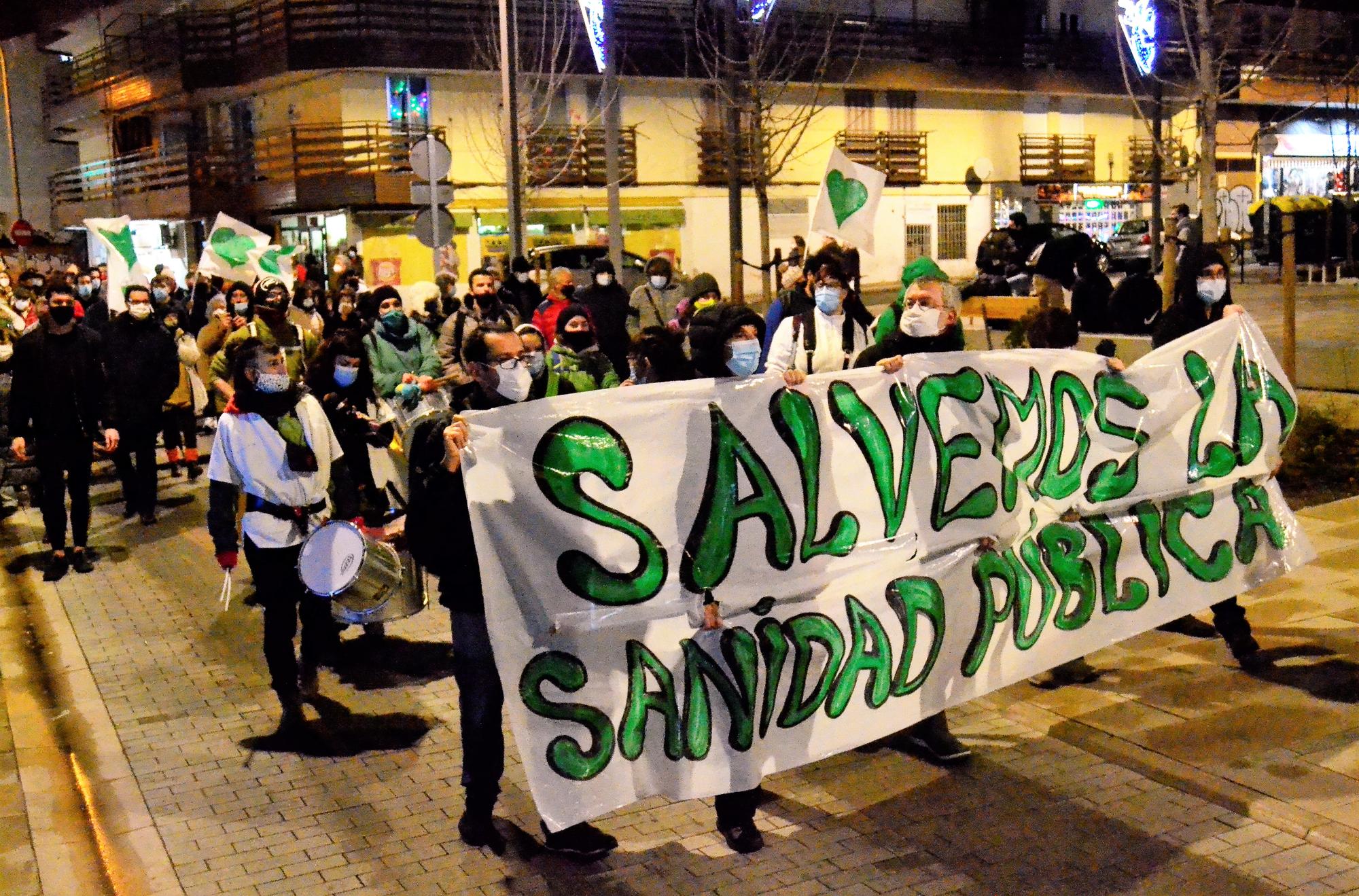 Manifestación Sanidad Pública Collado Villalba