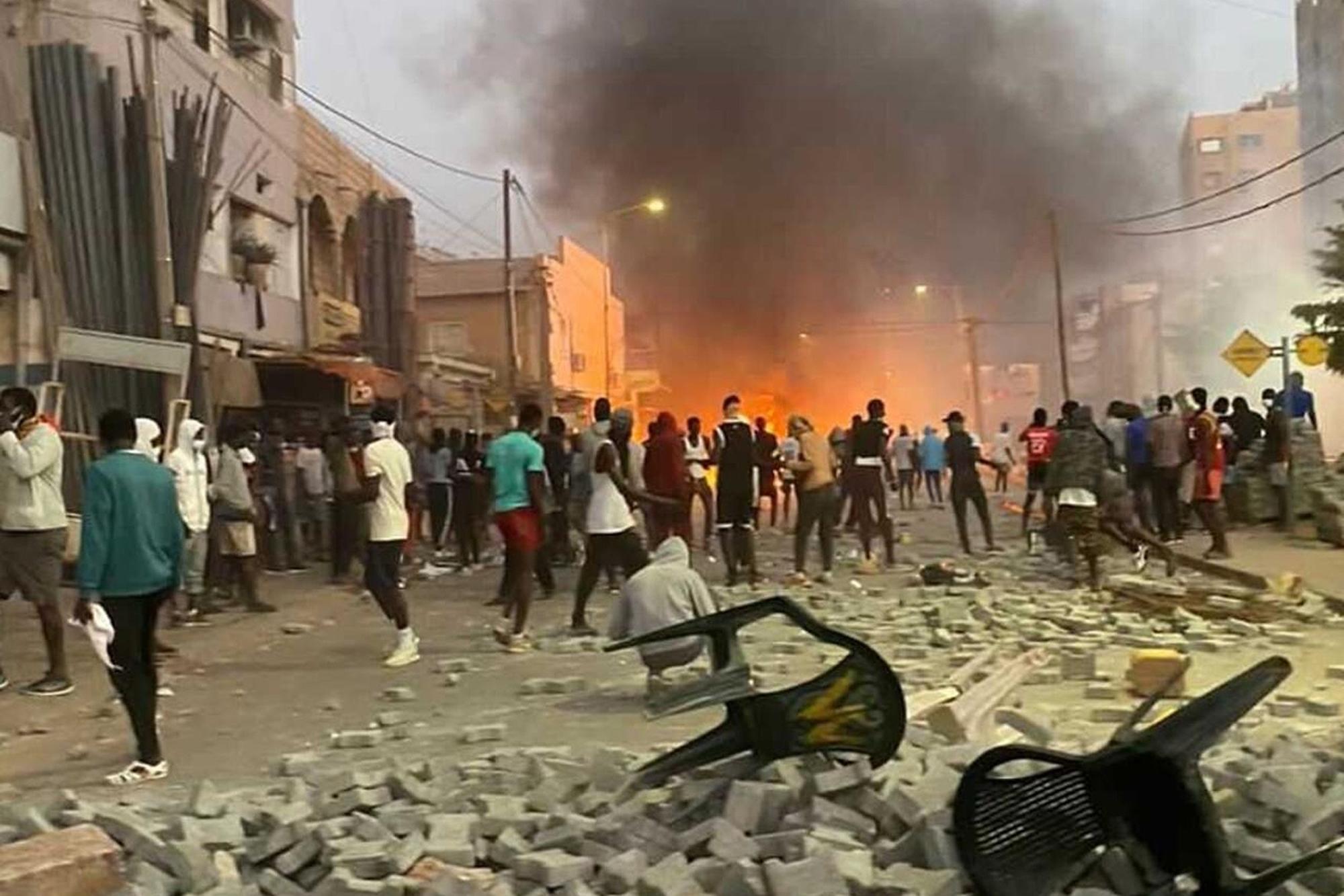 Senegal disturbios