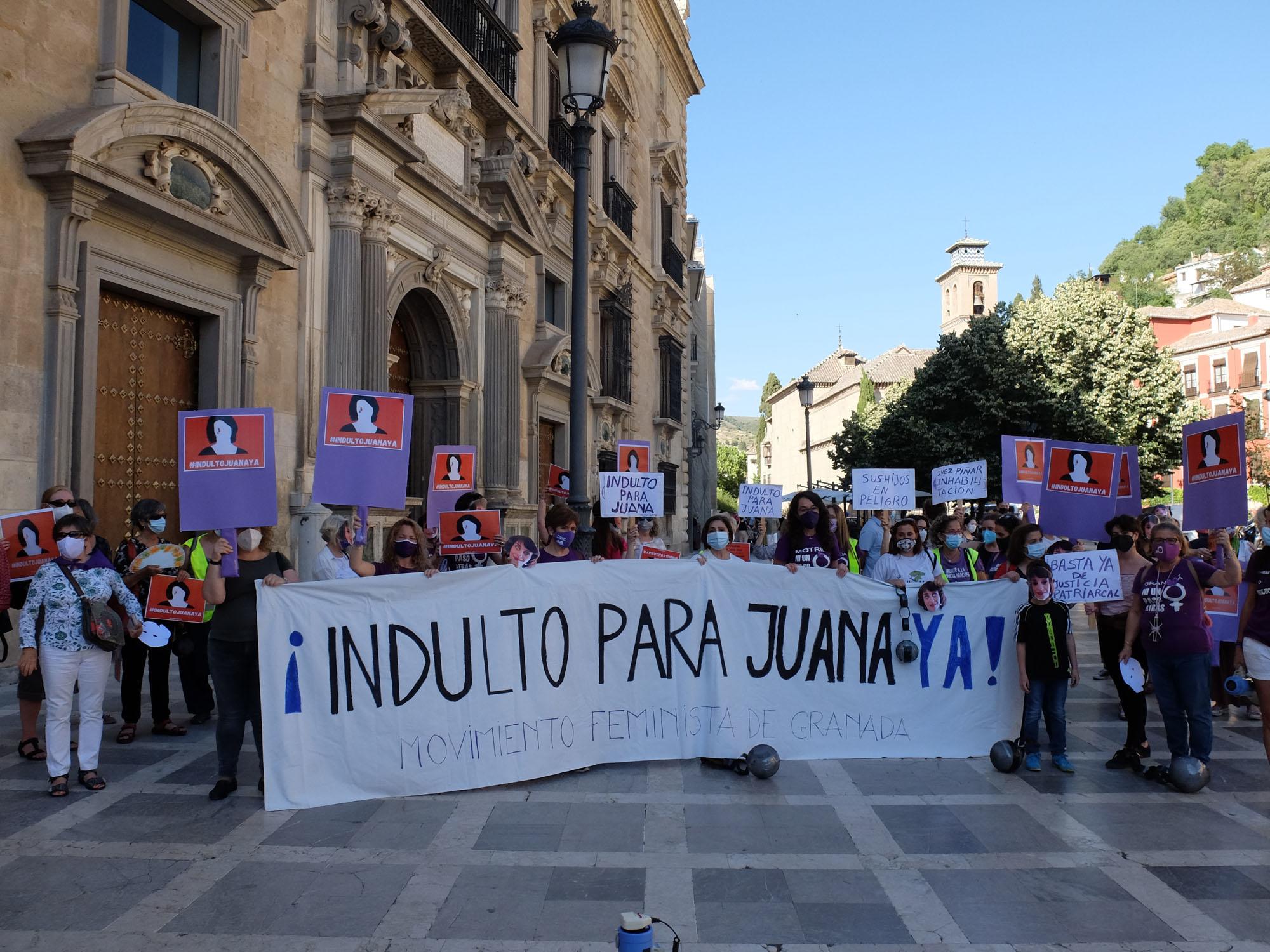 Manifestación por el indulto a Juana Rivas (Granada, 07/06/2021) - 2