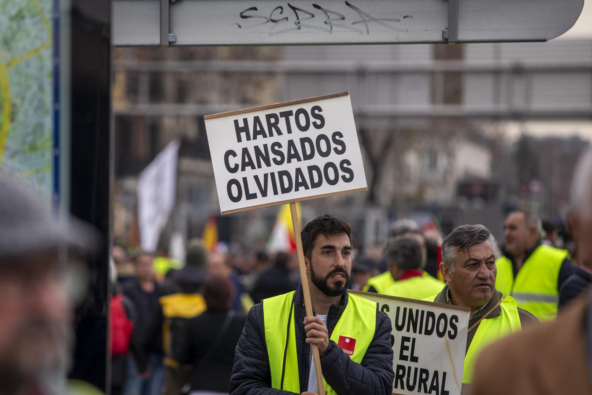 Protesta tractores Madrid - 2