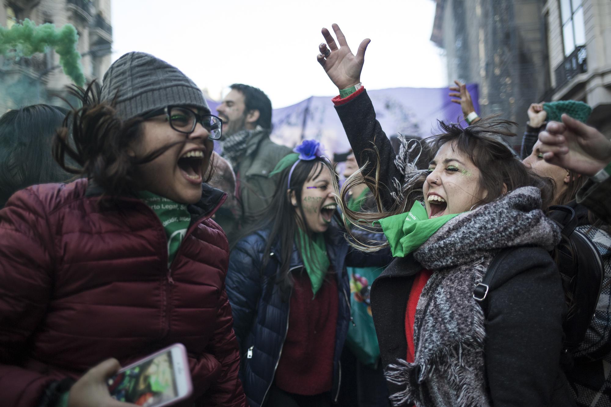 Argentina Votación Congreso Aborto 