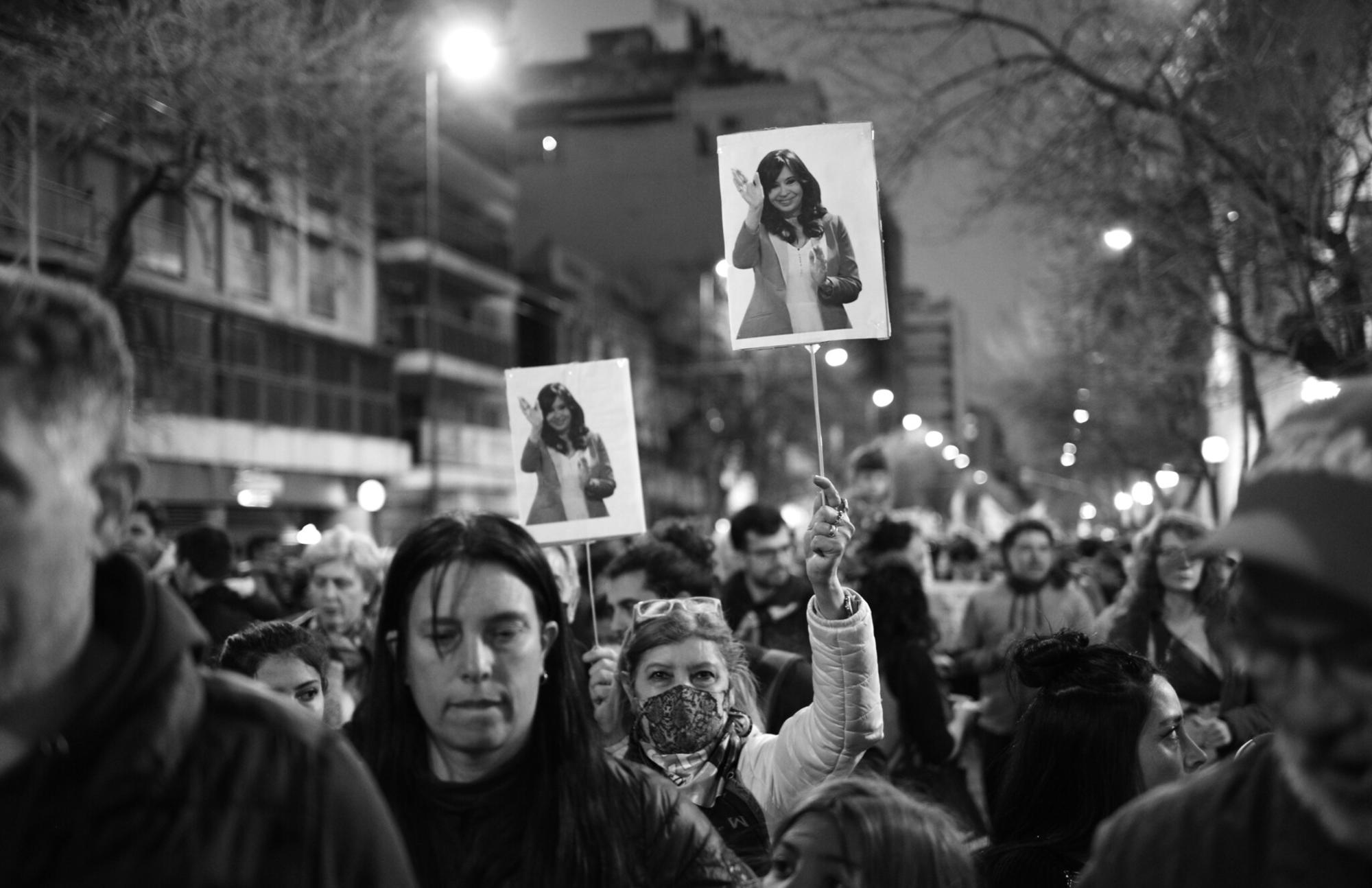 Marcha de apoyo a Cristina Fernández de Kirchner