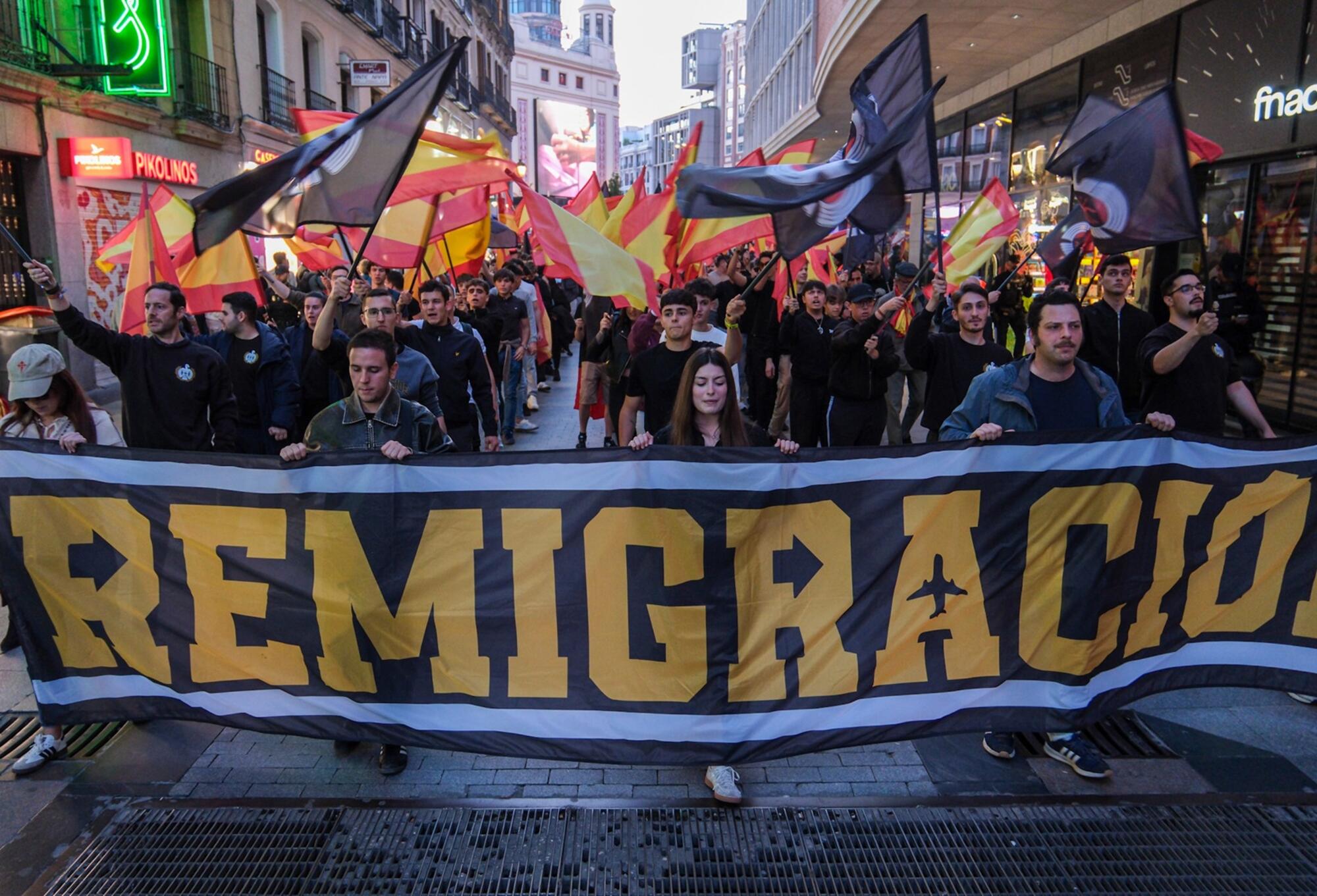 Concentración antifascista Lavapiés en protesta por manifestación de Falange - 5