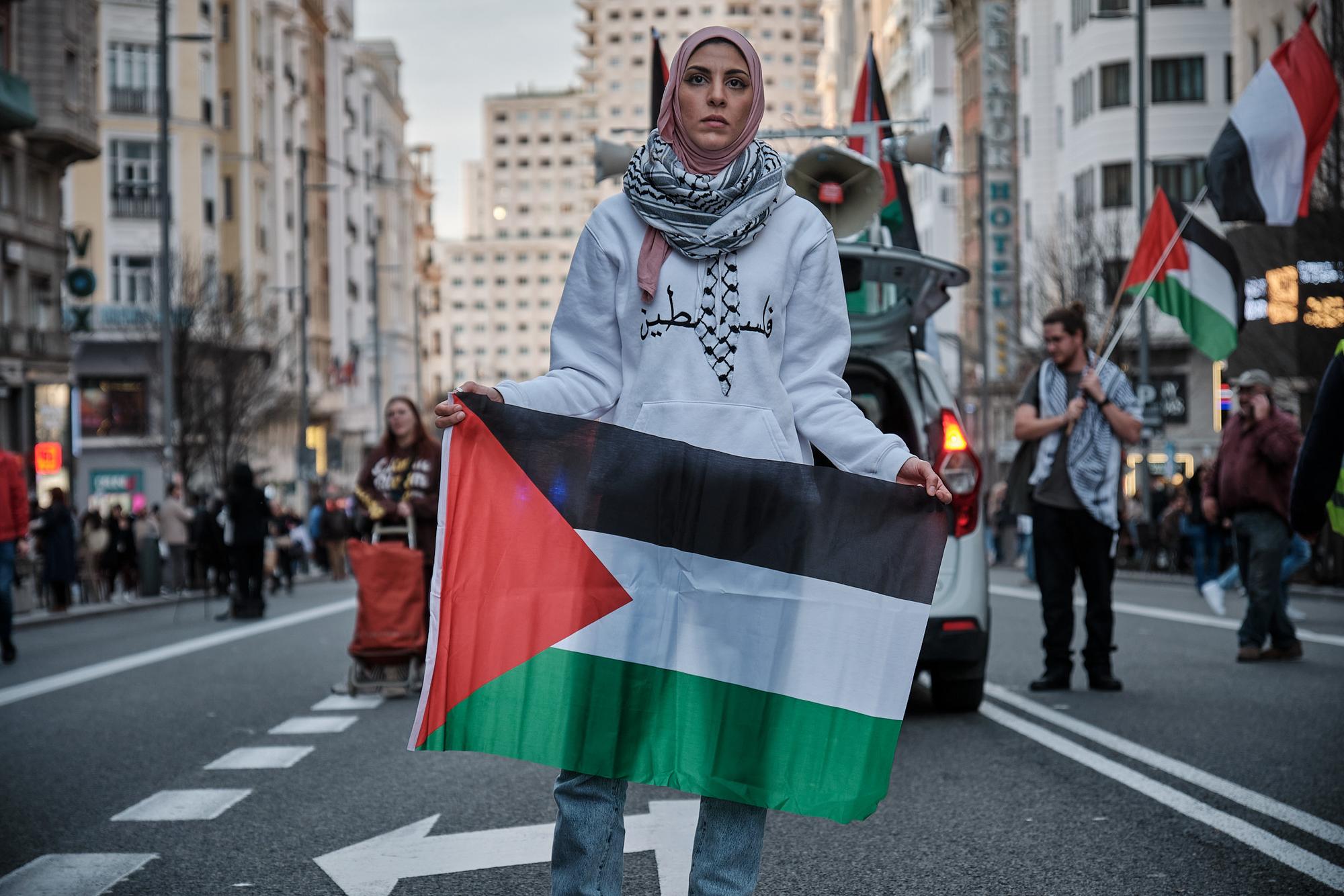 Marcha Madrid Palestina 27 - 11