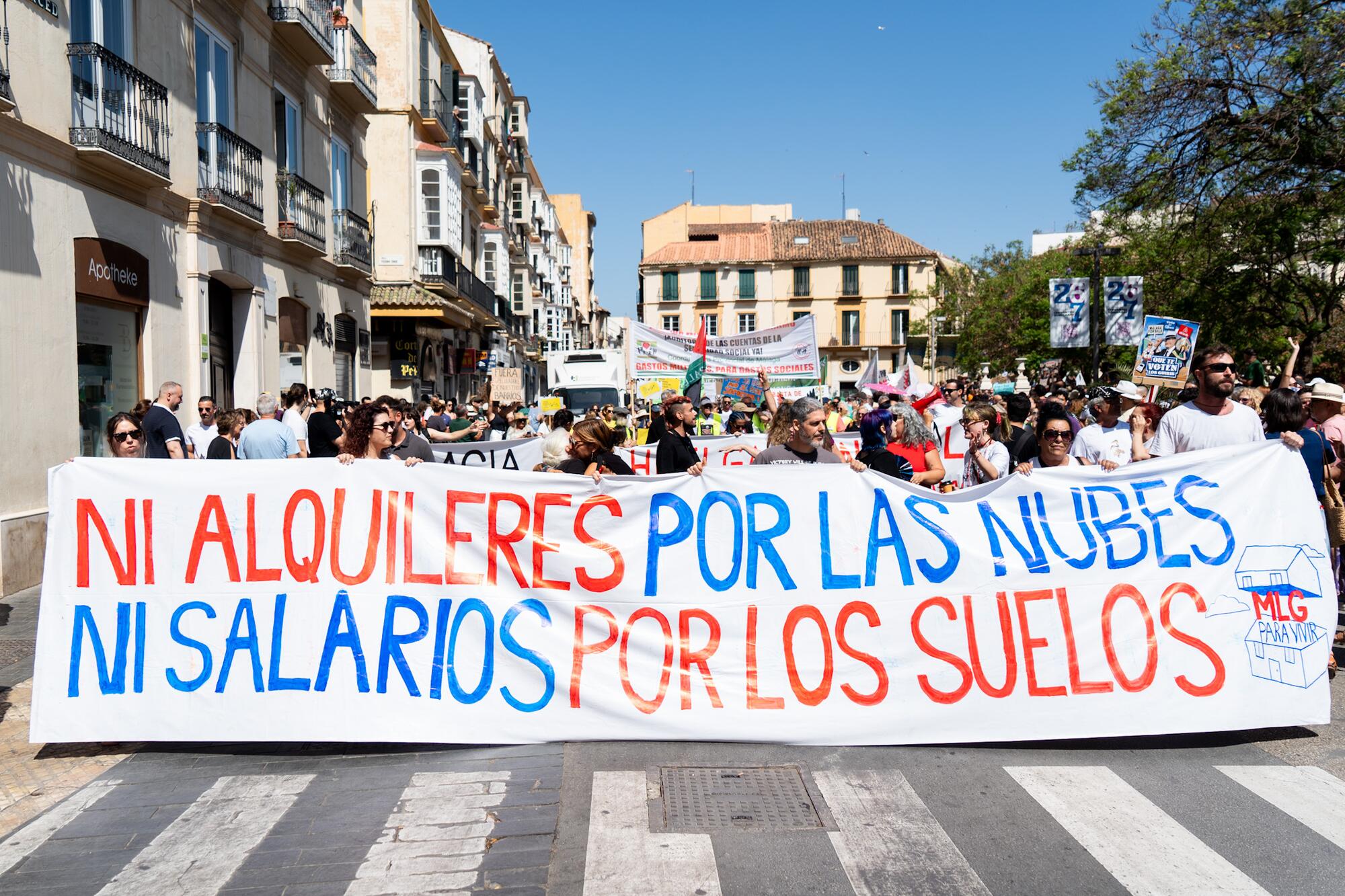 Manifestación Málaga Vivienda 4