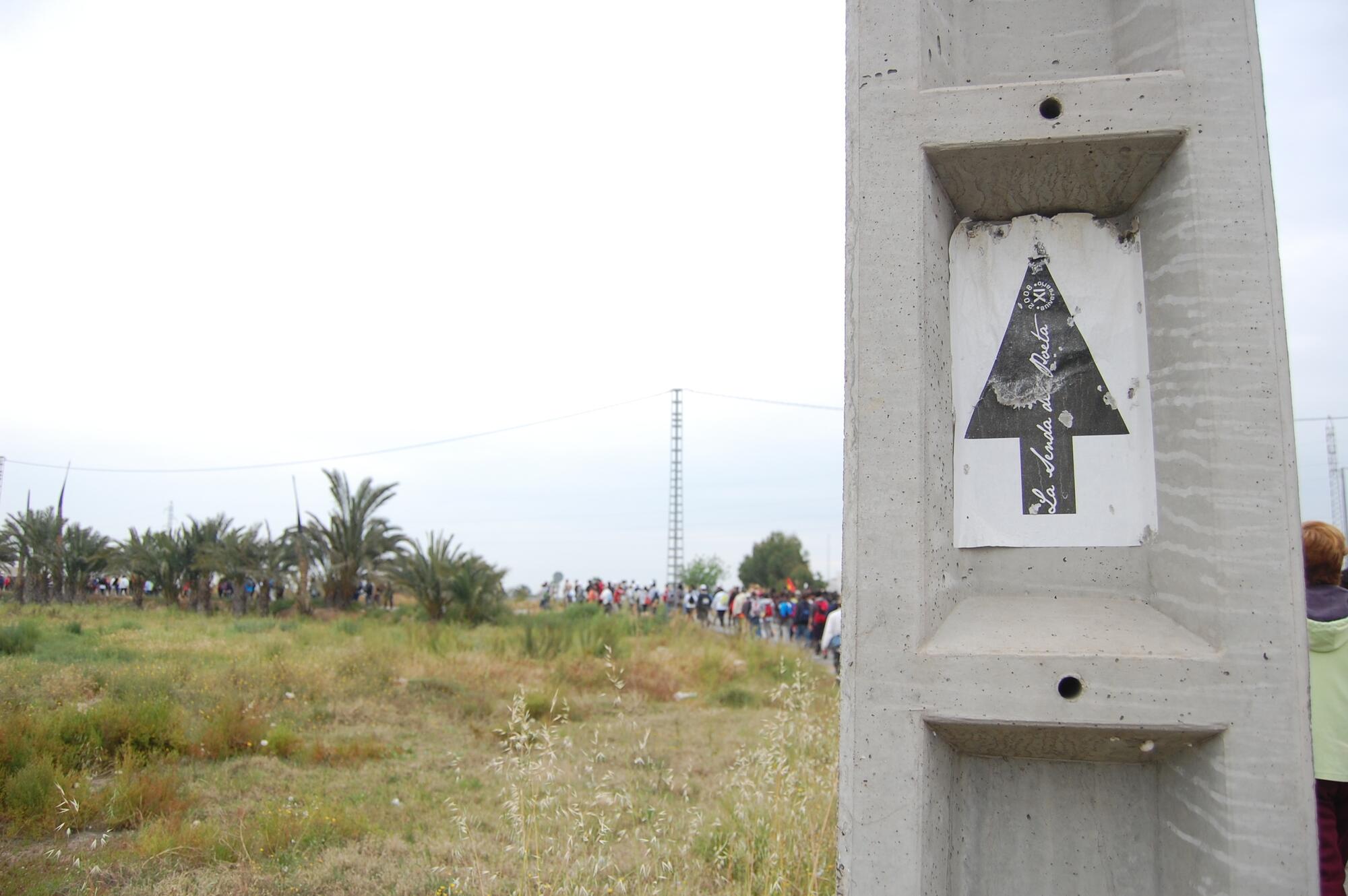 Un tramo de la Senda del Poeta por Miguel Hernández