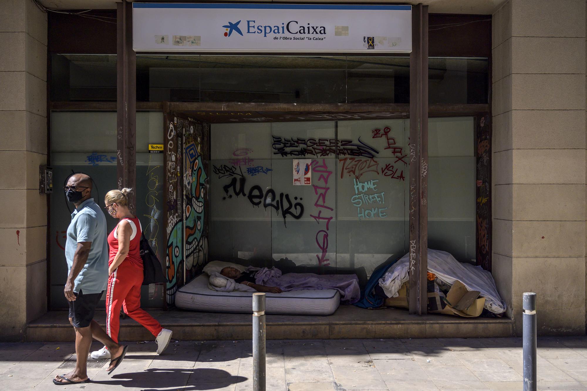 Pobreza y Banca Personas sin hogar