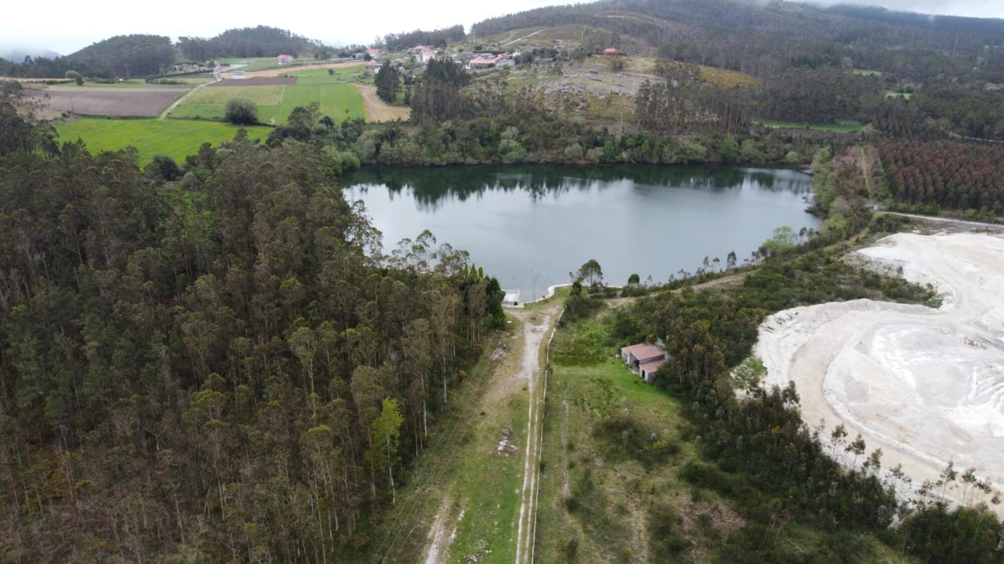 Lagoa da Mina en Coéns 
