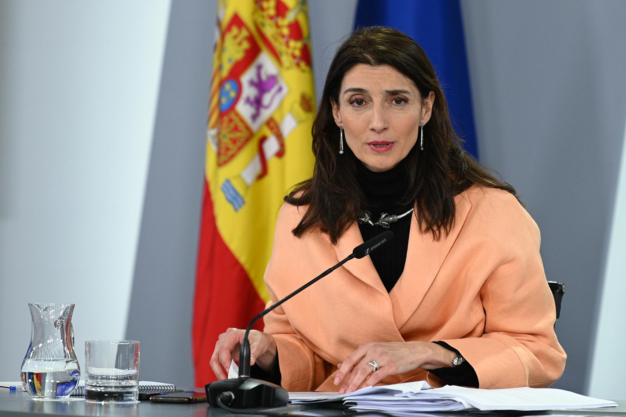 Pilar Llop Consejo Ministros 29 Noviembre 2022