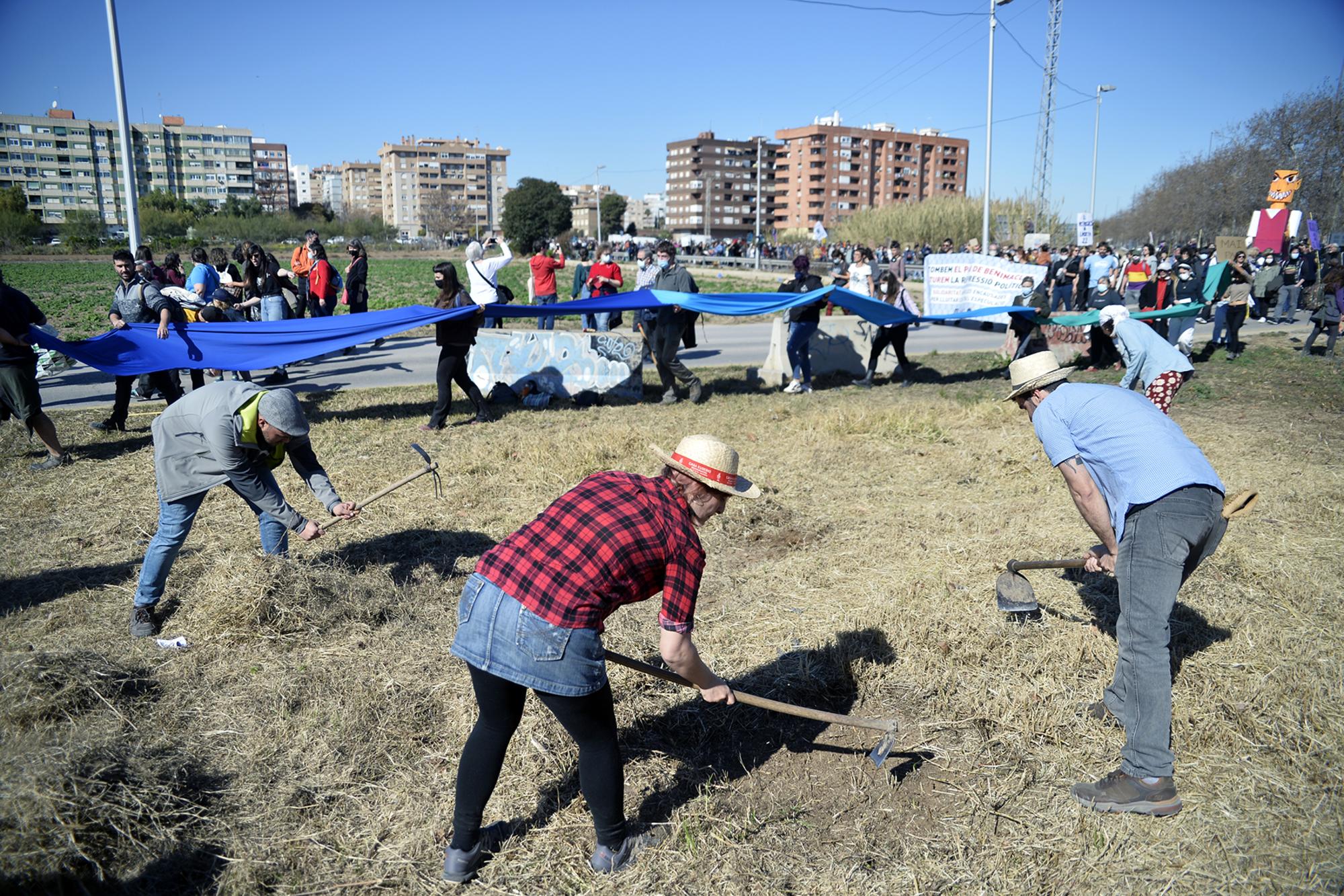 Manifestación Benimaclet 'Terra, aigua i llibertat' - 9