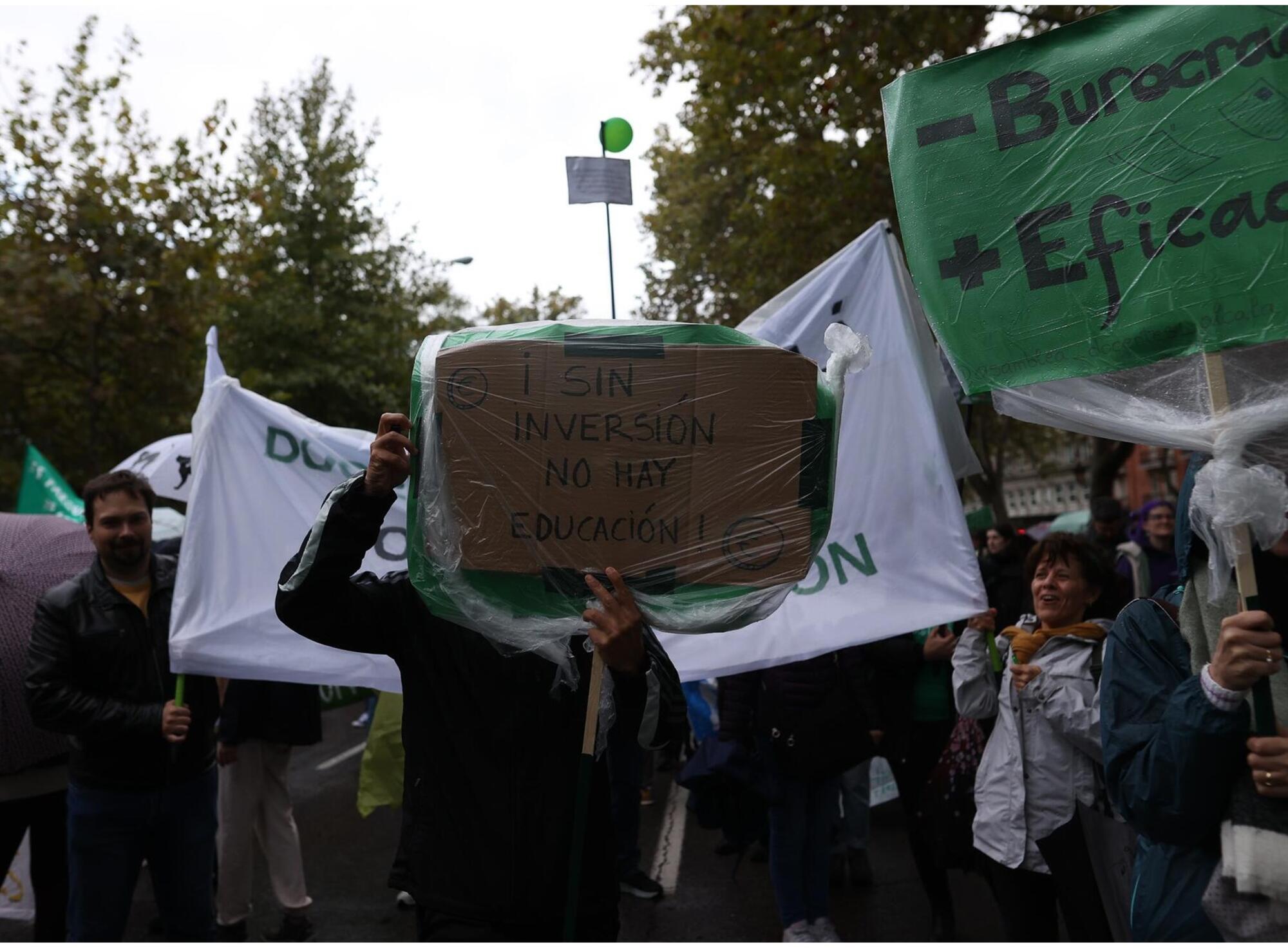Manifestación Educación publica Madrid