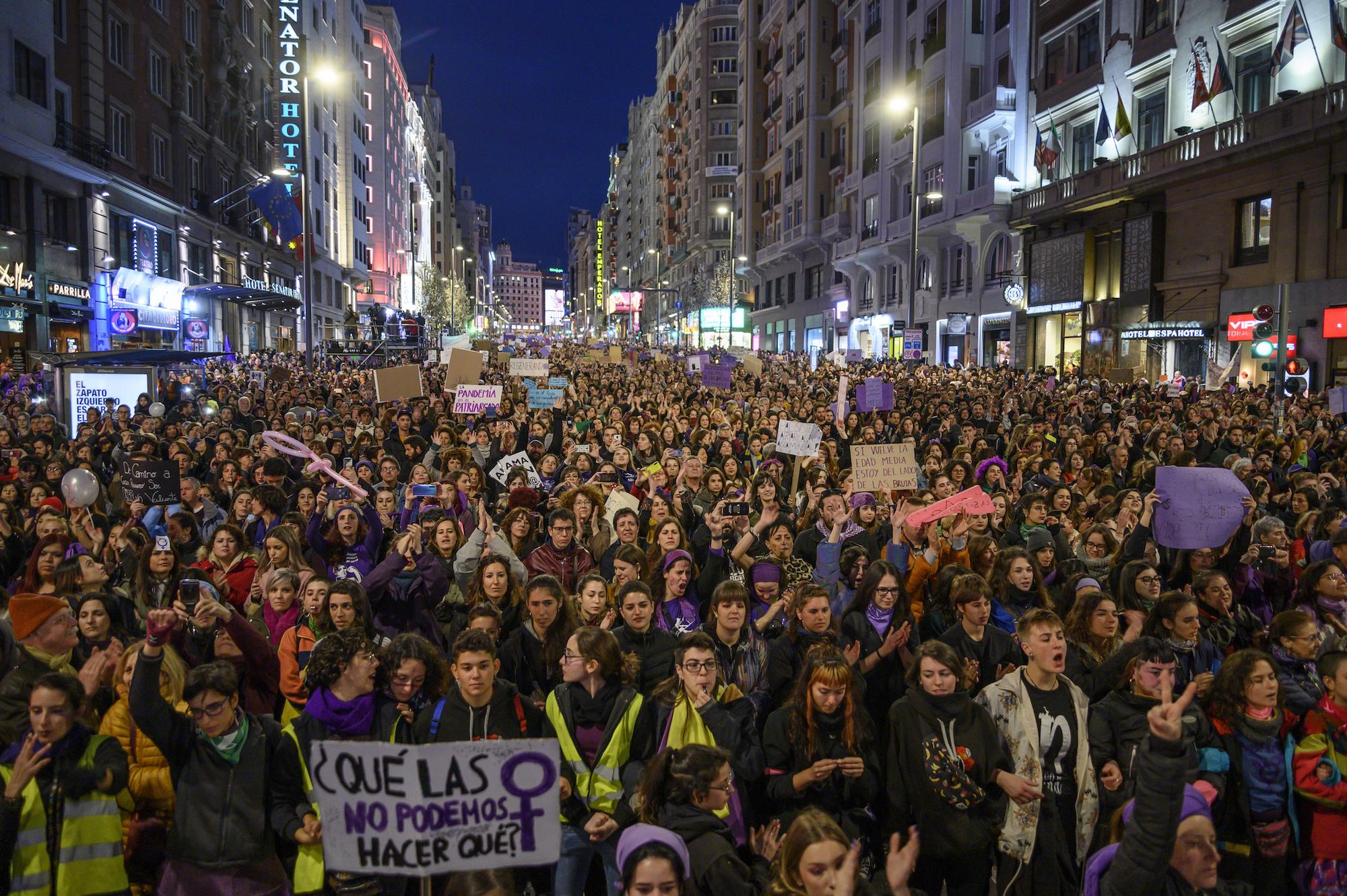 Manifestación del 8 de marzo en Madrid - 25