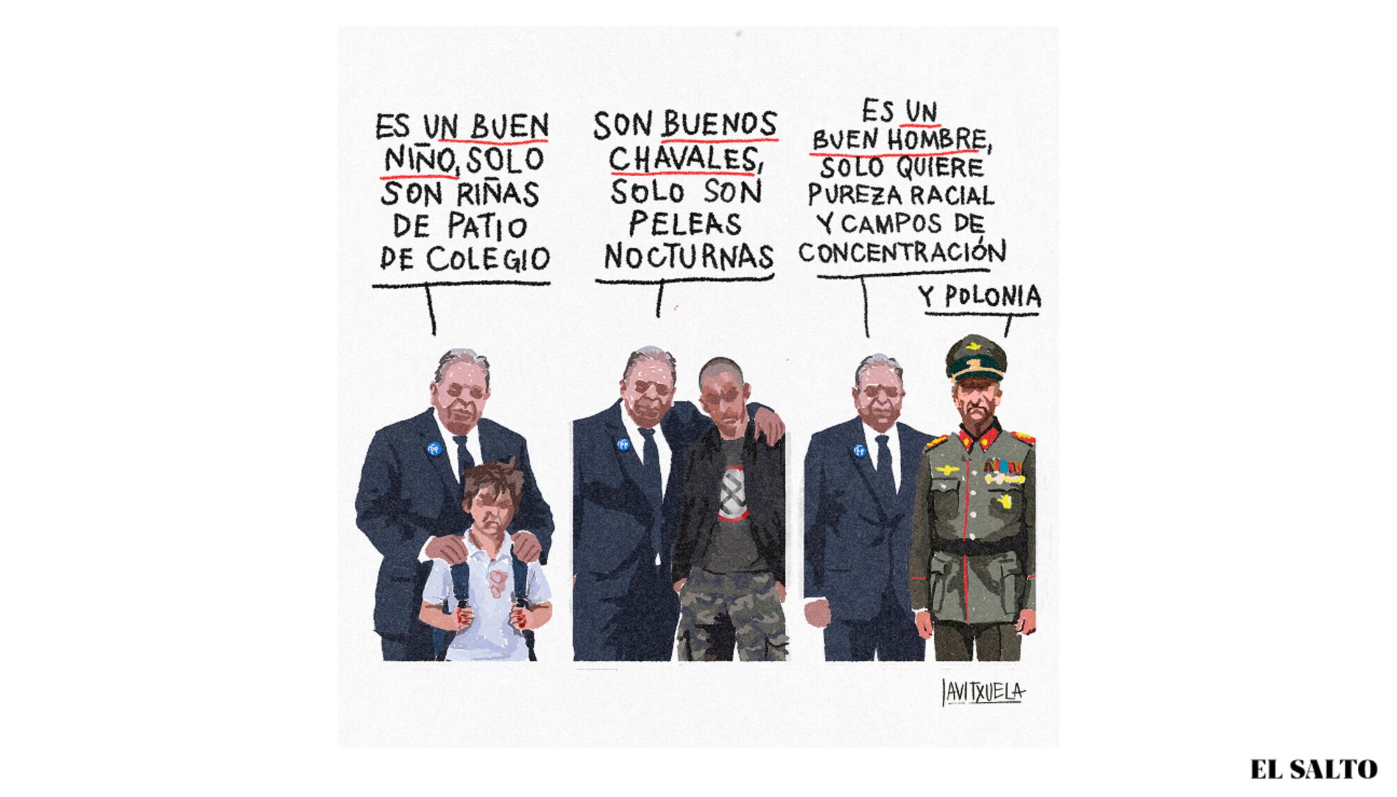 Normalizar la violencia, por javitxuela