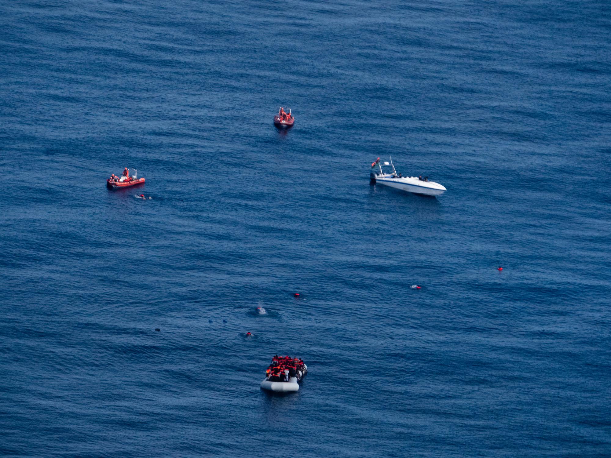 Operación de rescate mediterraneo