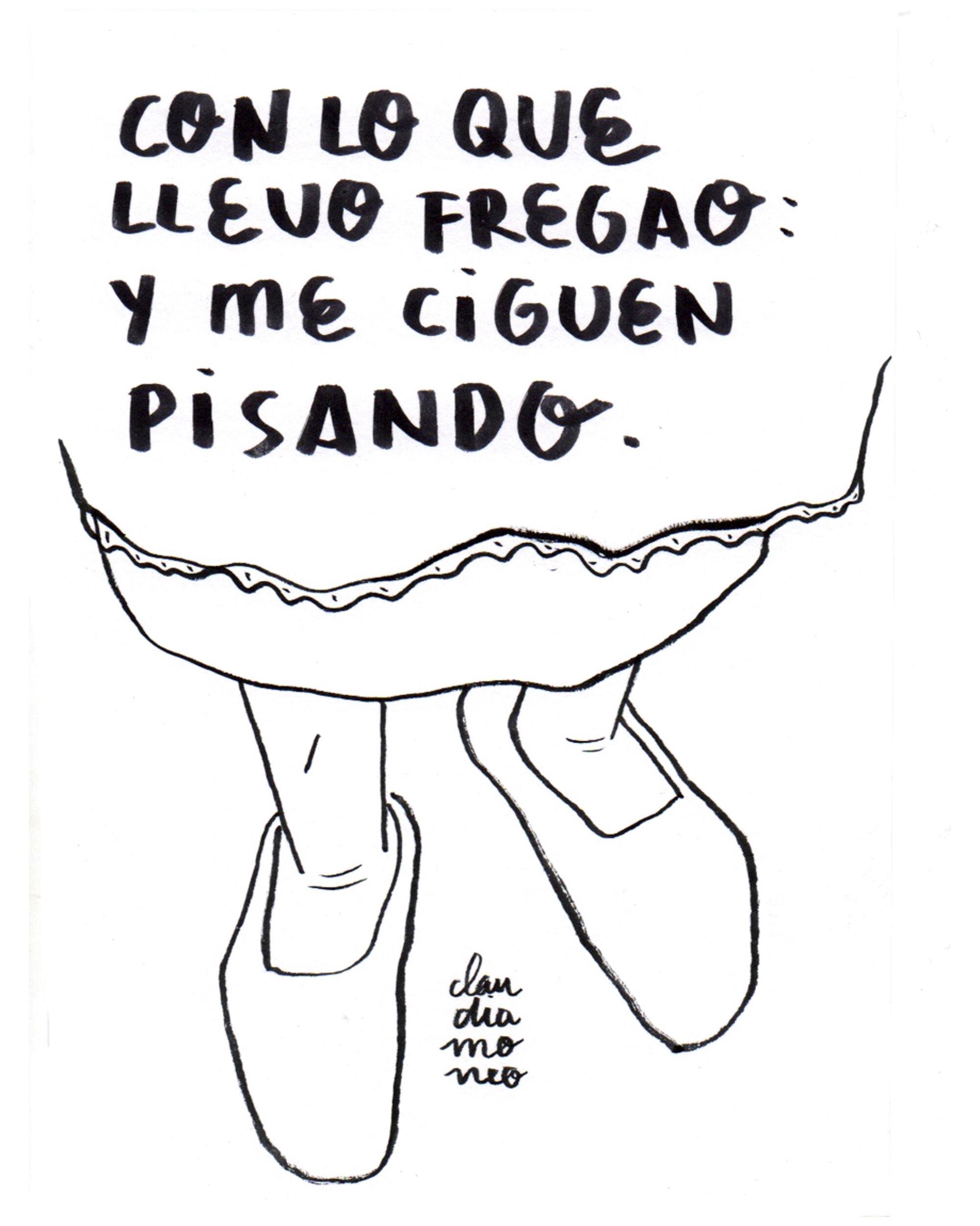Con lo que he fregao