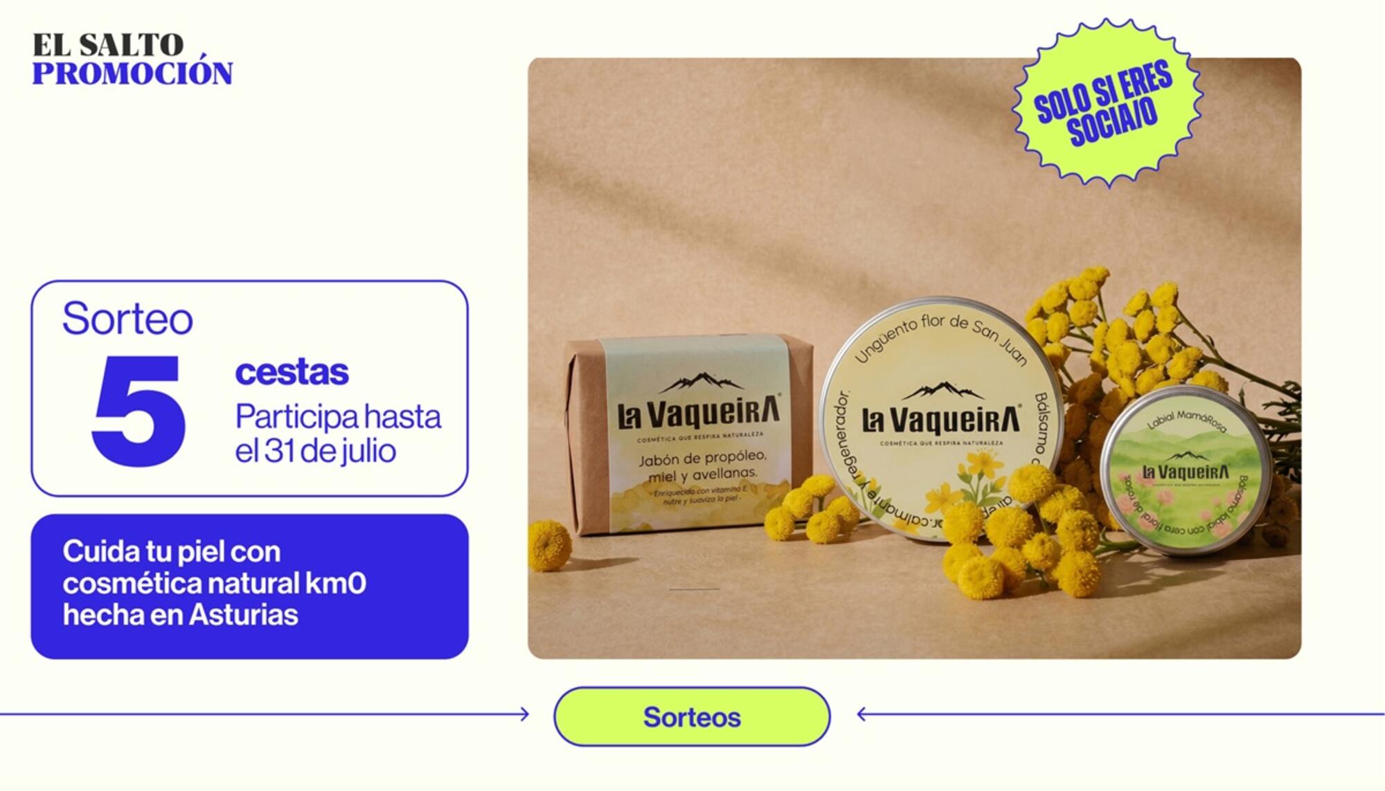 Sorteo Socias julio 2026