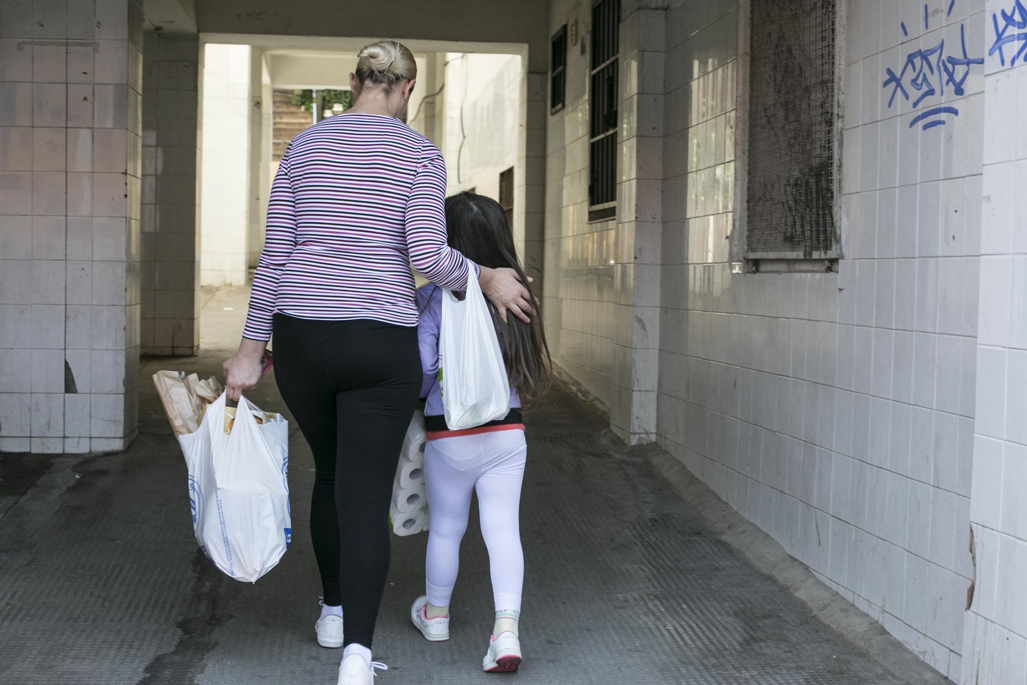 Una madre con su hija