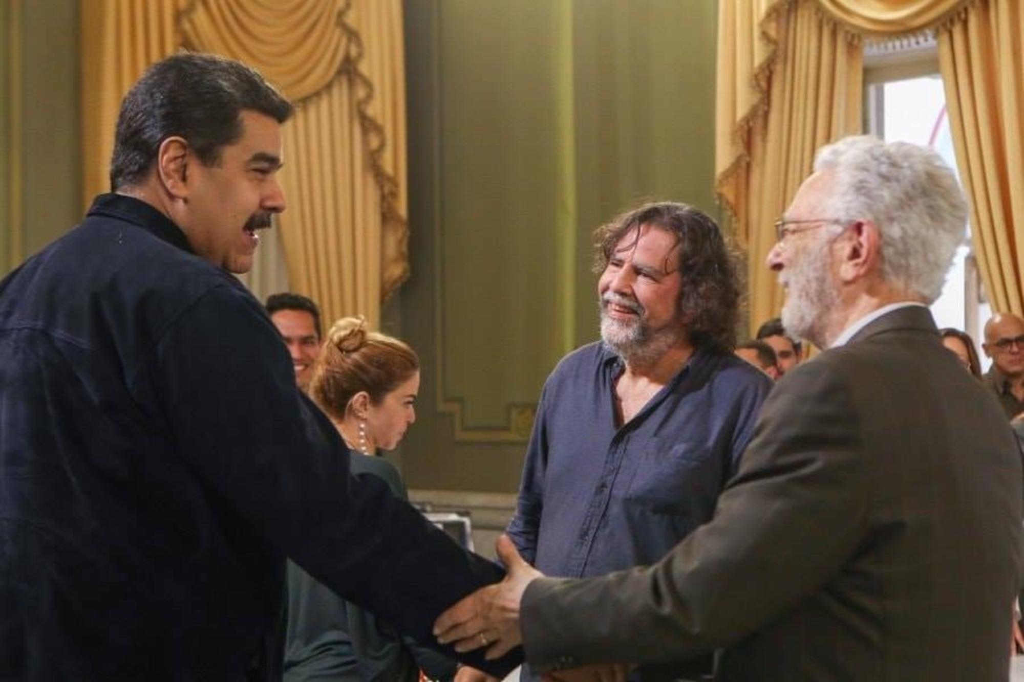 Dussel con Grosfoguel y Maduro