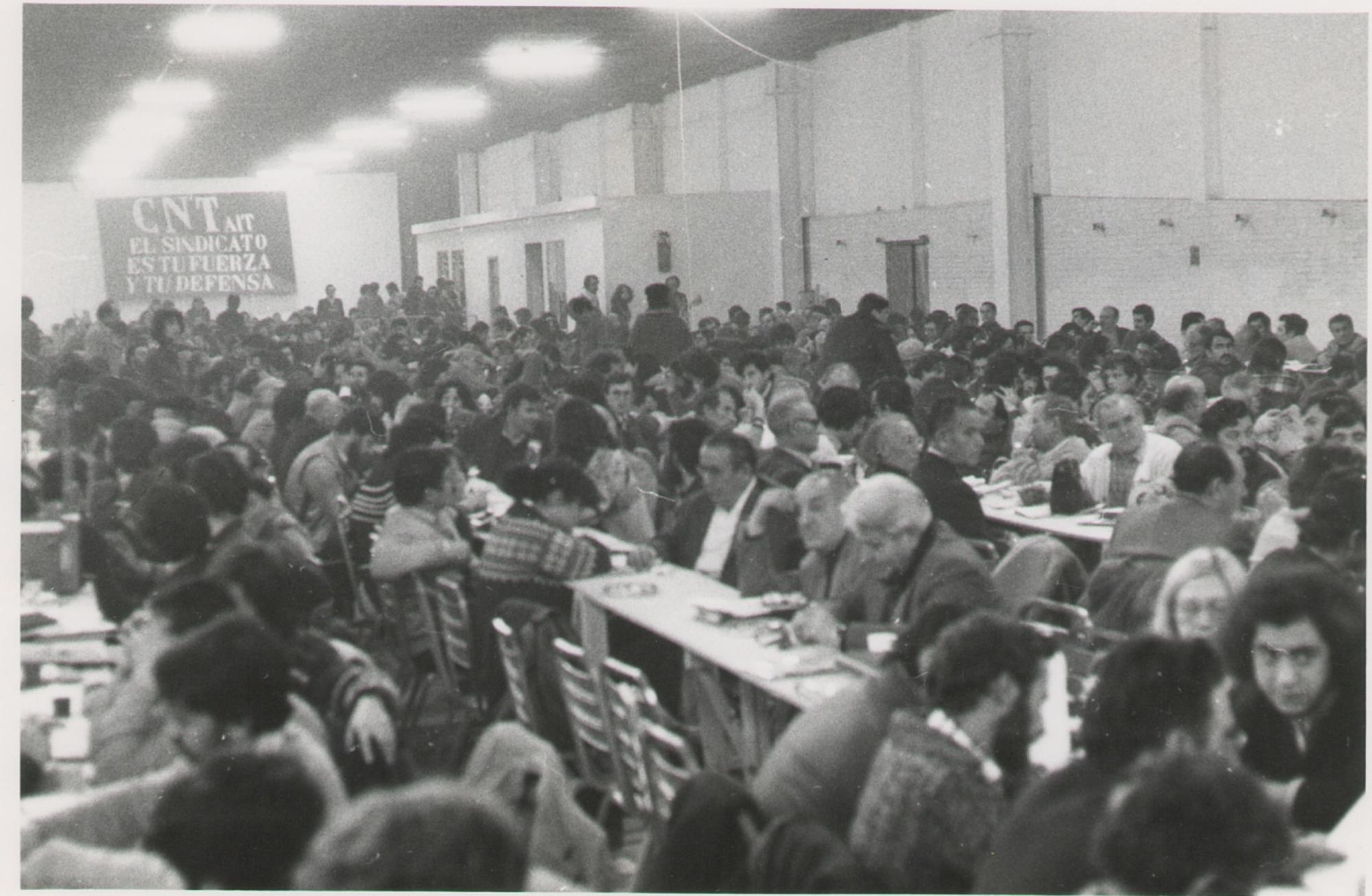 El V Congreso de CNT se celebró en Madrid en 1979