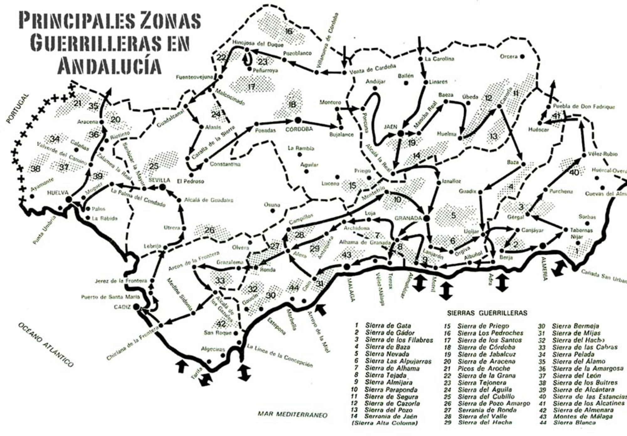 zonas guerrilleras