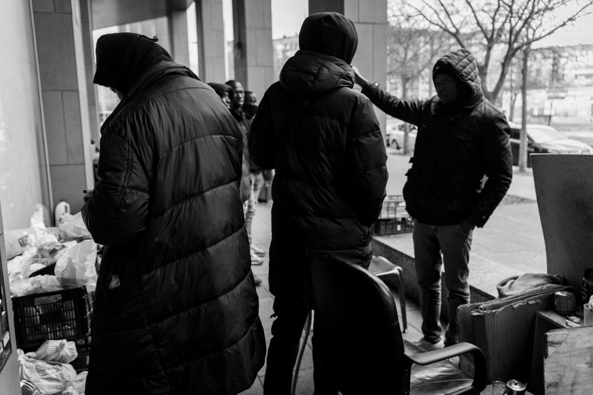 Refugiados de Mali sin hogar en Gasteiz - 1