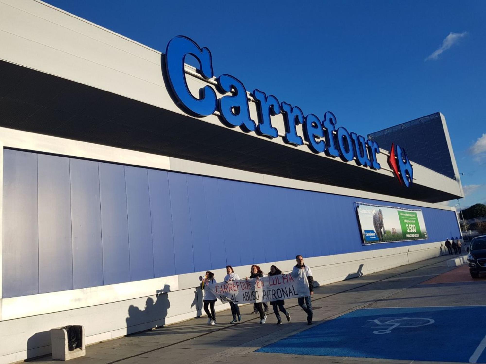 Huelga Carrefour Leganés