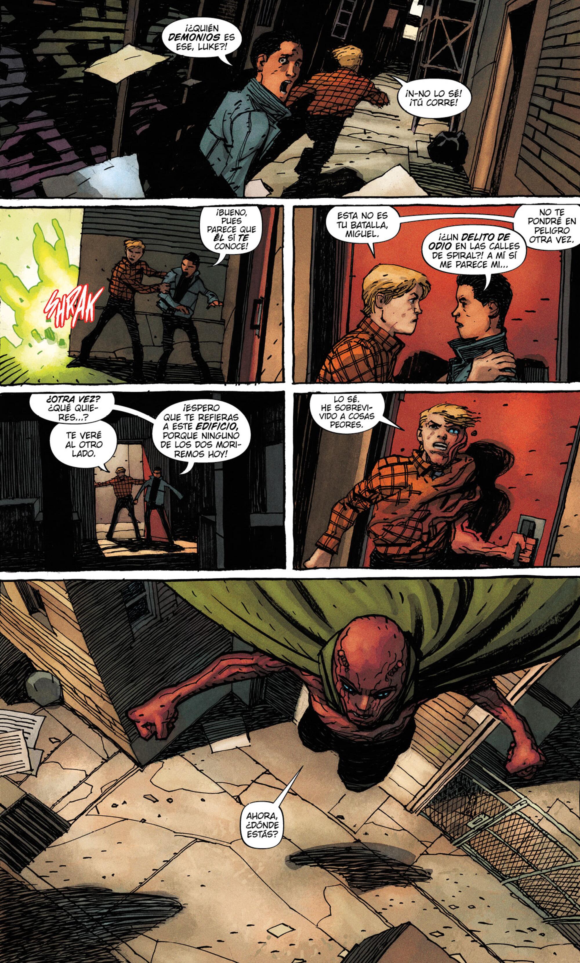 Página de ‘Planeta rojo’ dibujada por Gabriel Hernández Walta