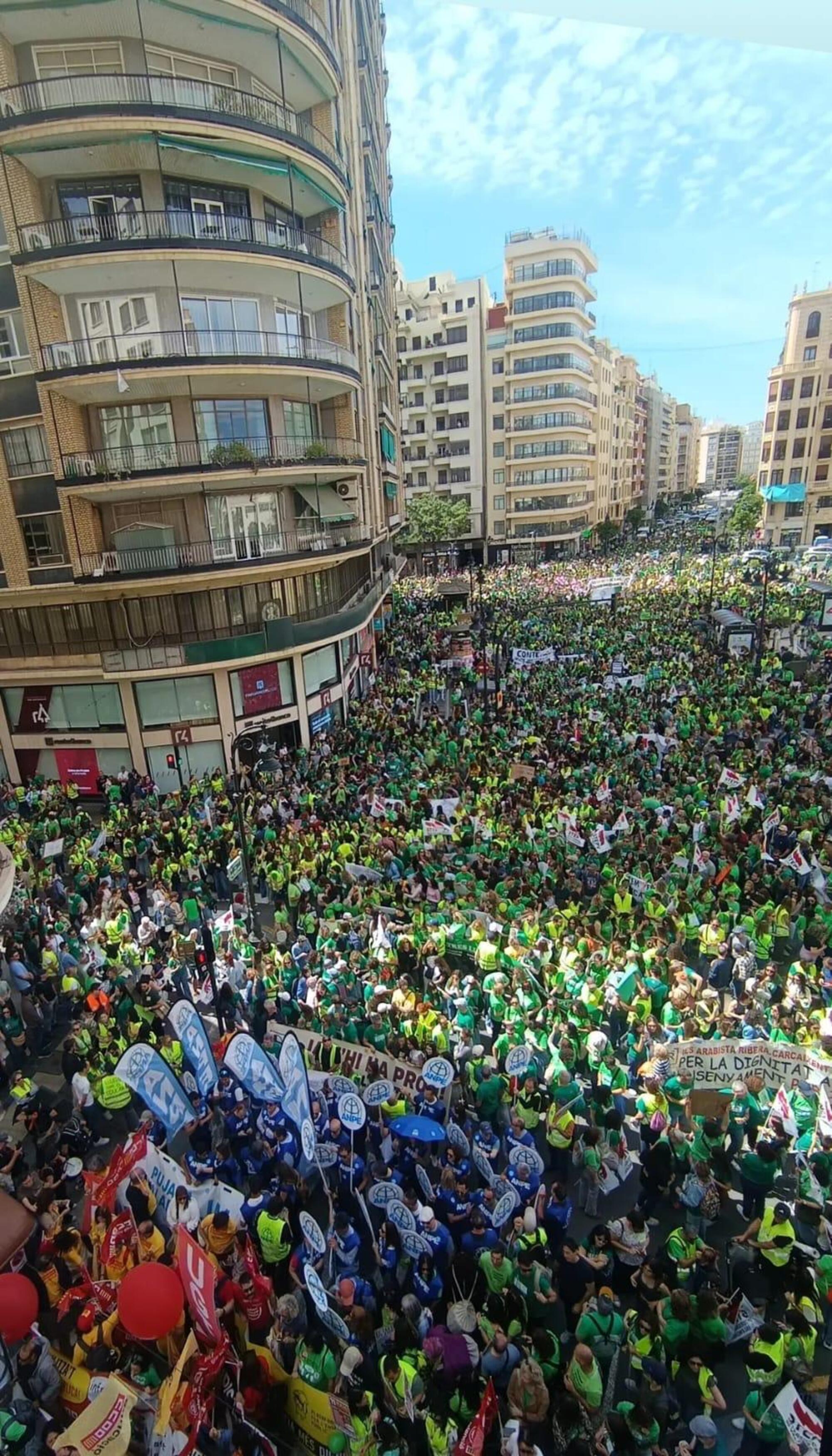 Valencia vaga educació