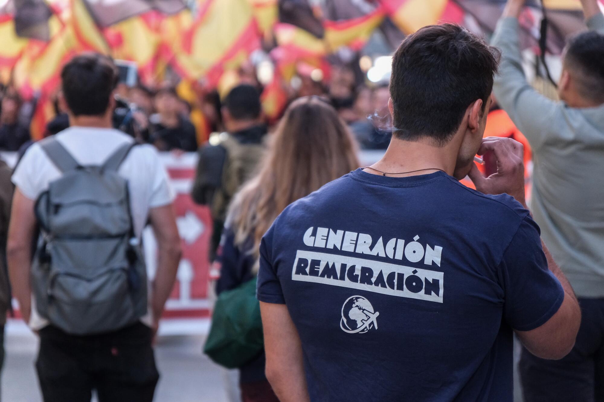 Concentración antifascista Lavapiés en protesta por manifestación de Falange - 4